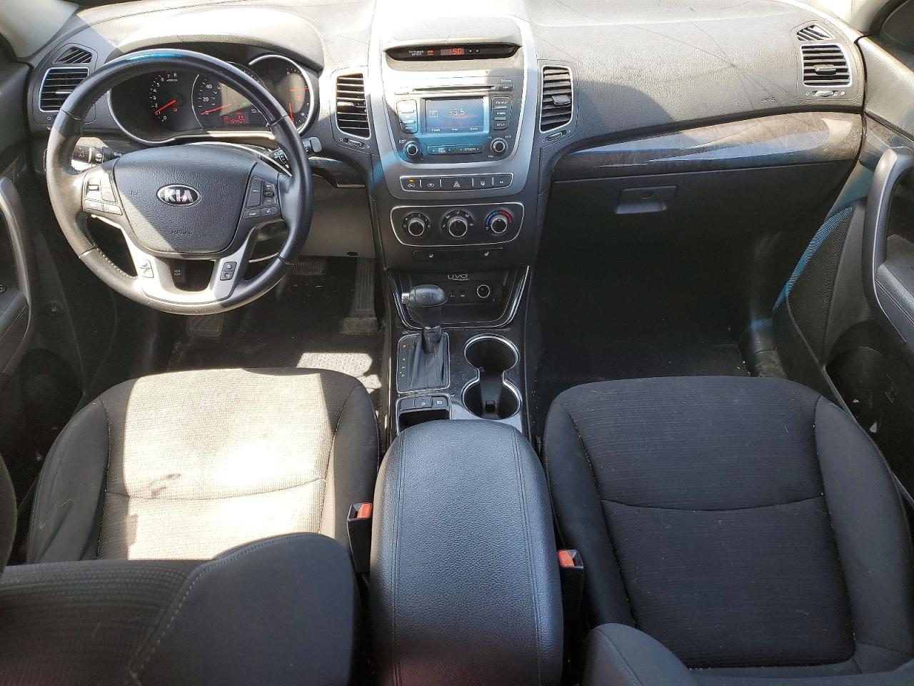 2015 Kia Sorento Lx Gray vin: 5XYKT4A62FG655810