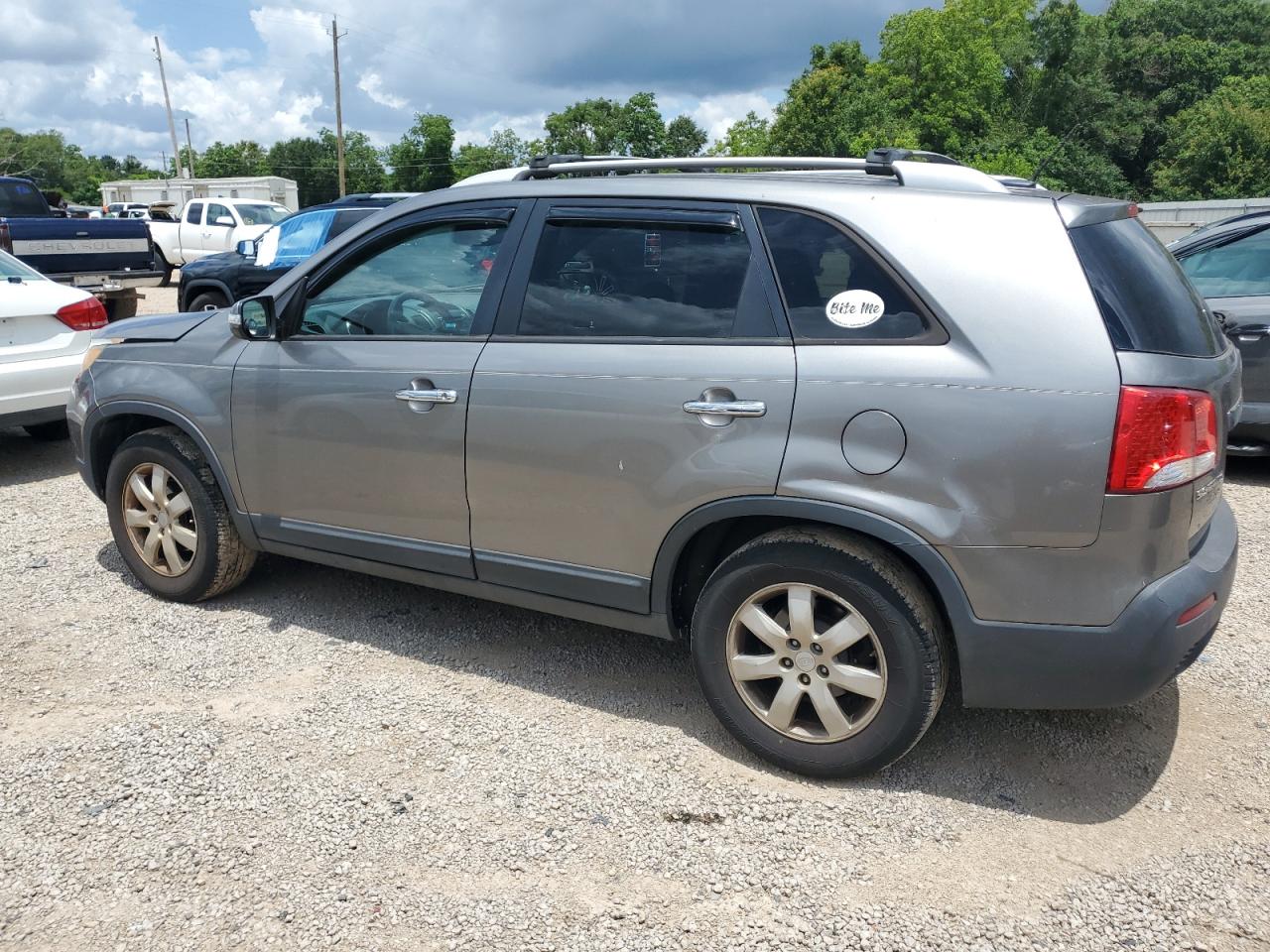 2012 Kia Sorento Gray vin: 5XYKT4A63CG201691