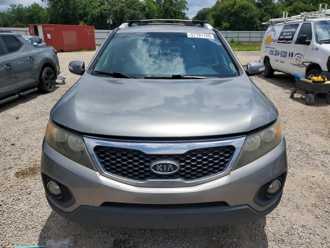 2012 Kia Sorento Gray vin: 5XYKT4A63CG201691