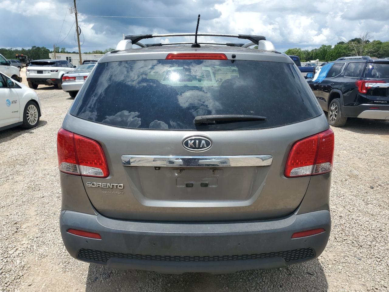 2012 Kia Sorento Gray vin: 5XYKT4A63CG201691