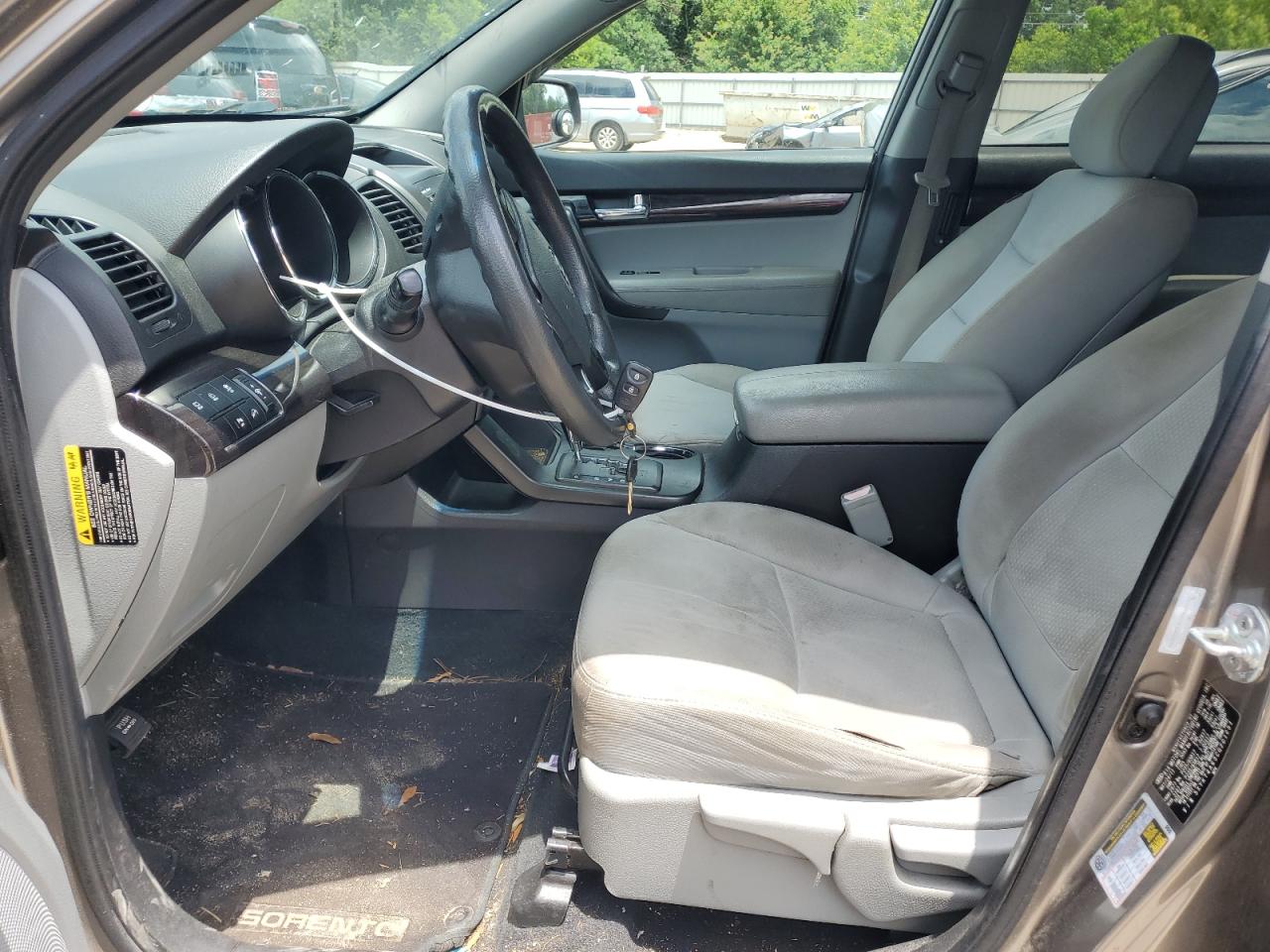 2012 Kia Sorento Gray vin: 5XYKT4A63CG201691
