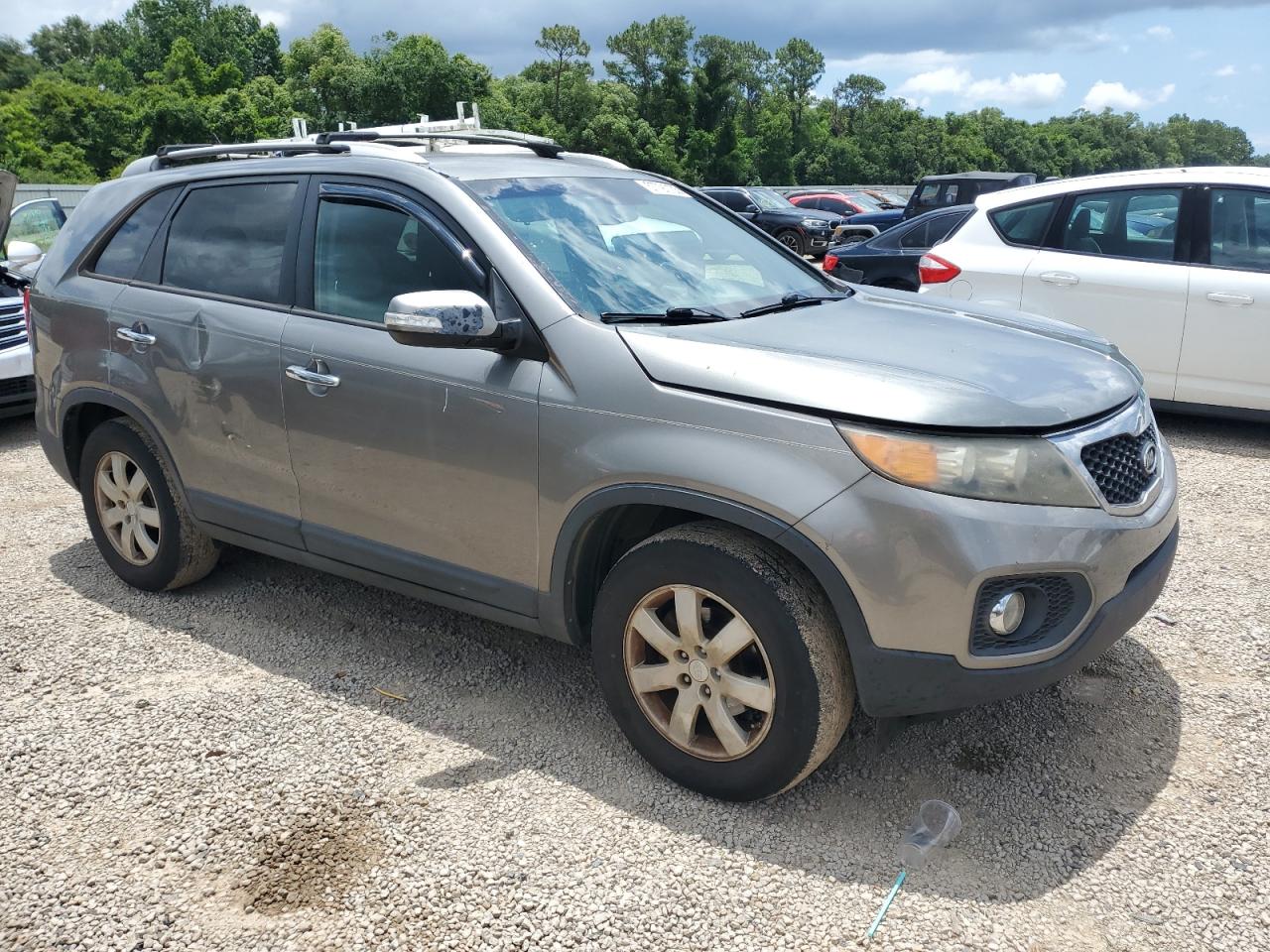 2012 Kia Sorento Gray vin: 5XYKT4A63CG201691