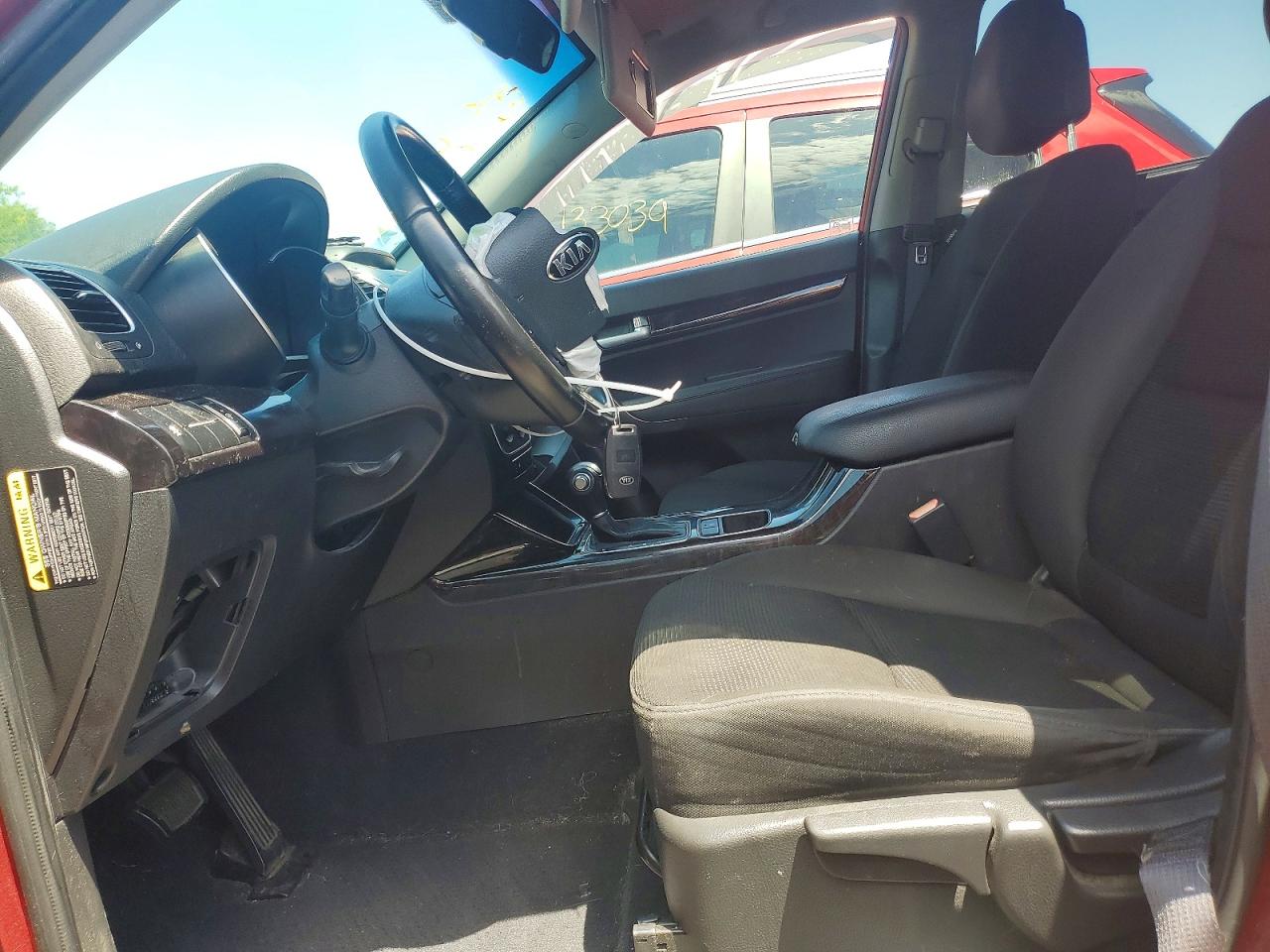 2014 Kia Sorento Lx Red vin: 5XYKT4A63EG460331
