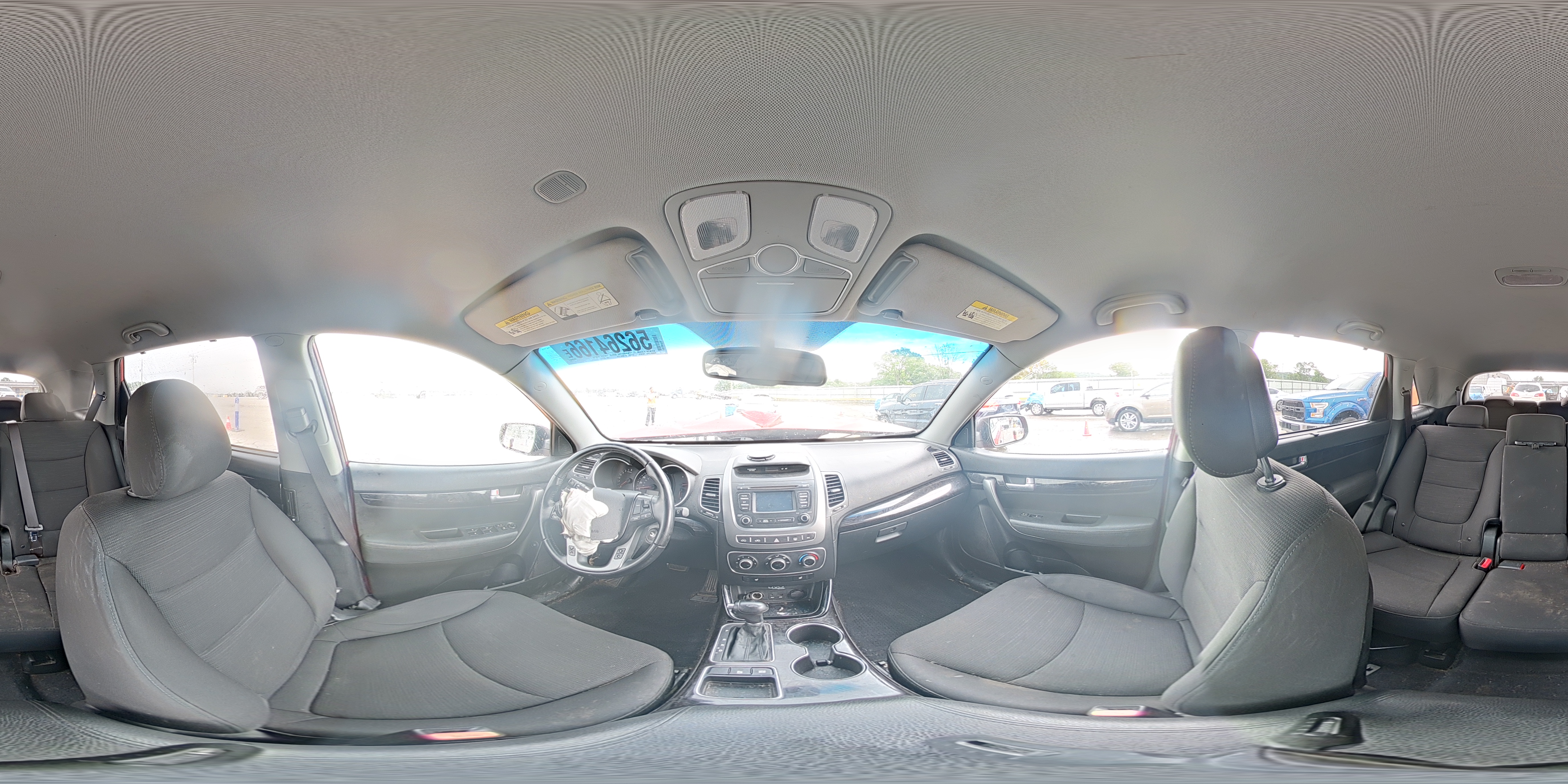 2014 Kia Sorento Lx Red vin: 5XYKT4A63EG460331