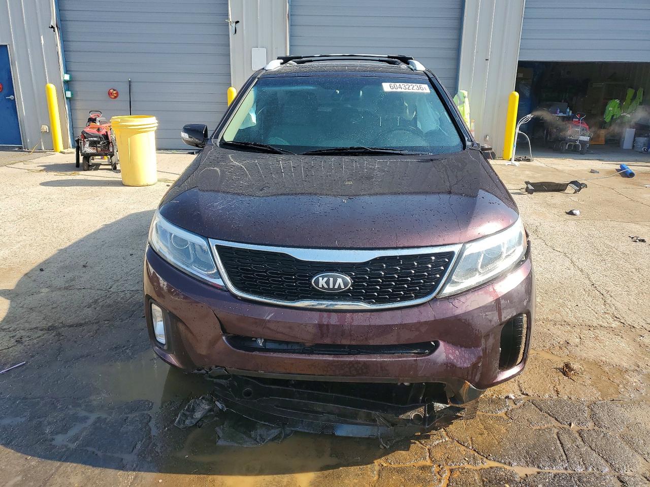 2014 Kia Sorento Lx Purple vin: 5XYKT4A63EG472544