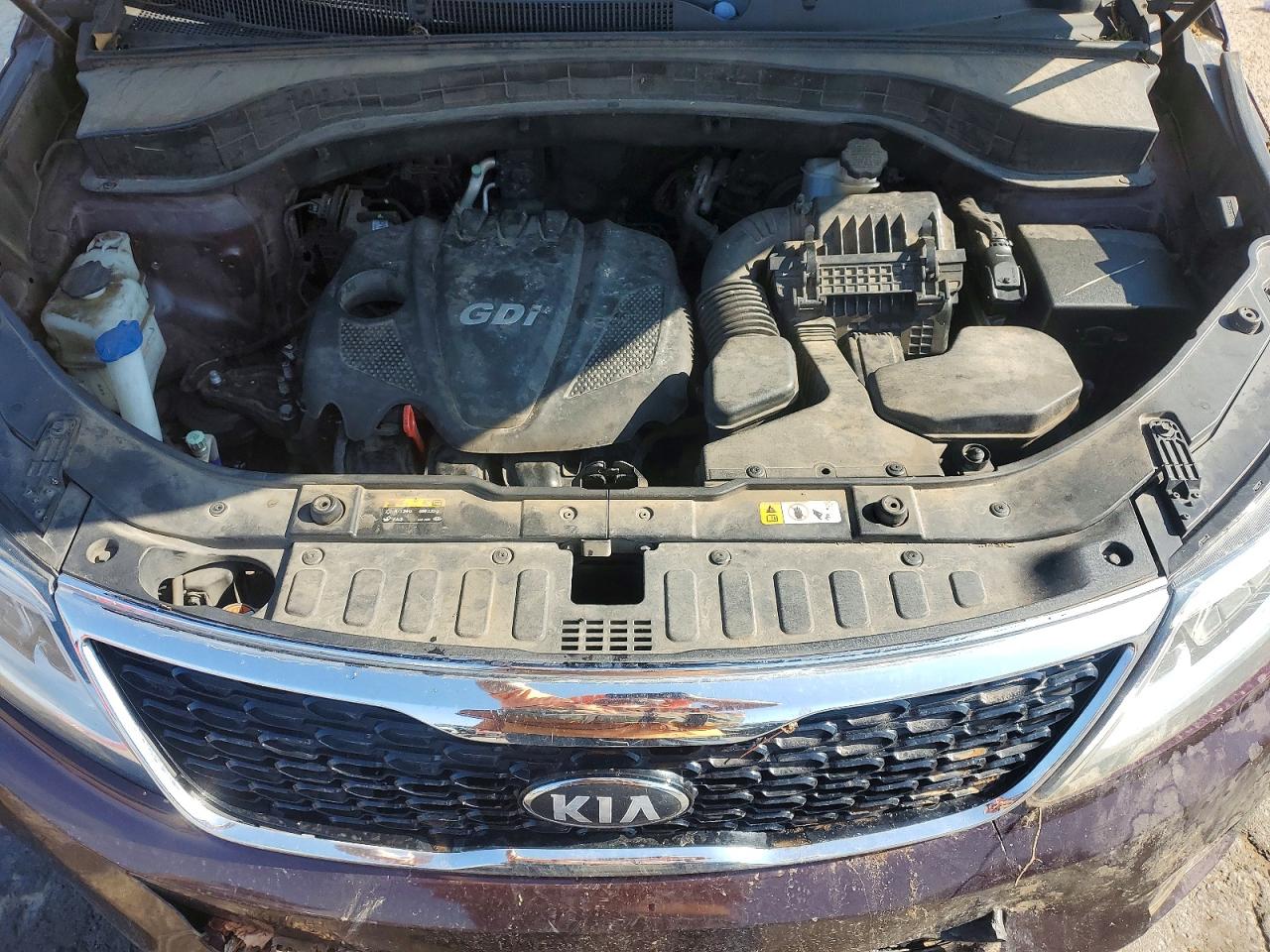 2014 Kia Sorento Lx Purple vin: 5XYKT4A63EG472544