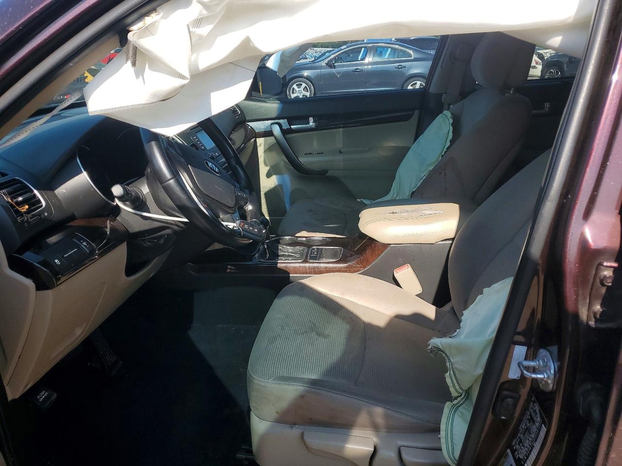 2014 Kia Sorento Lx Purple vin: 5XYKT4A63EG472544