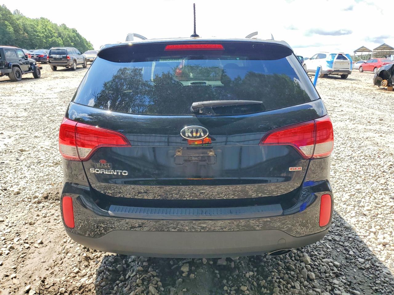 2014 Kia Sorento Lx Black vin: 5XYKT4A63EG499534