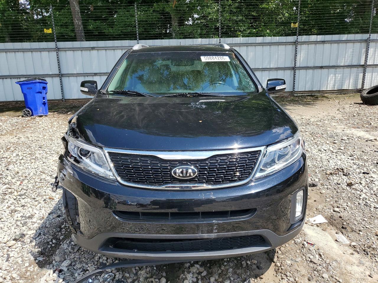 2014 Kia Sorento Lx Black vin: 5XYKT4A63EG499534