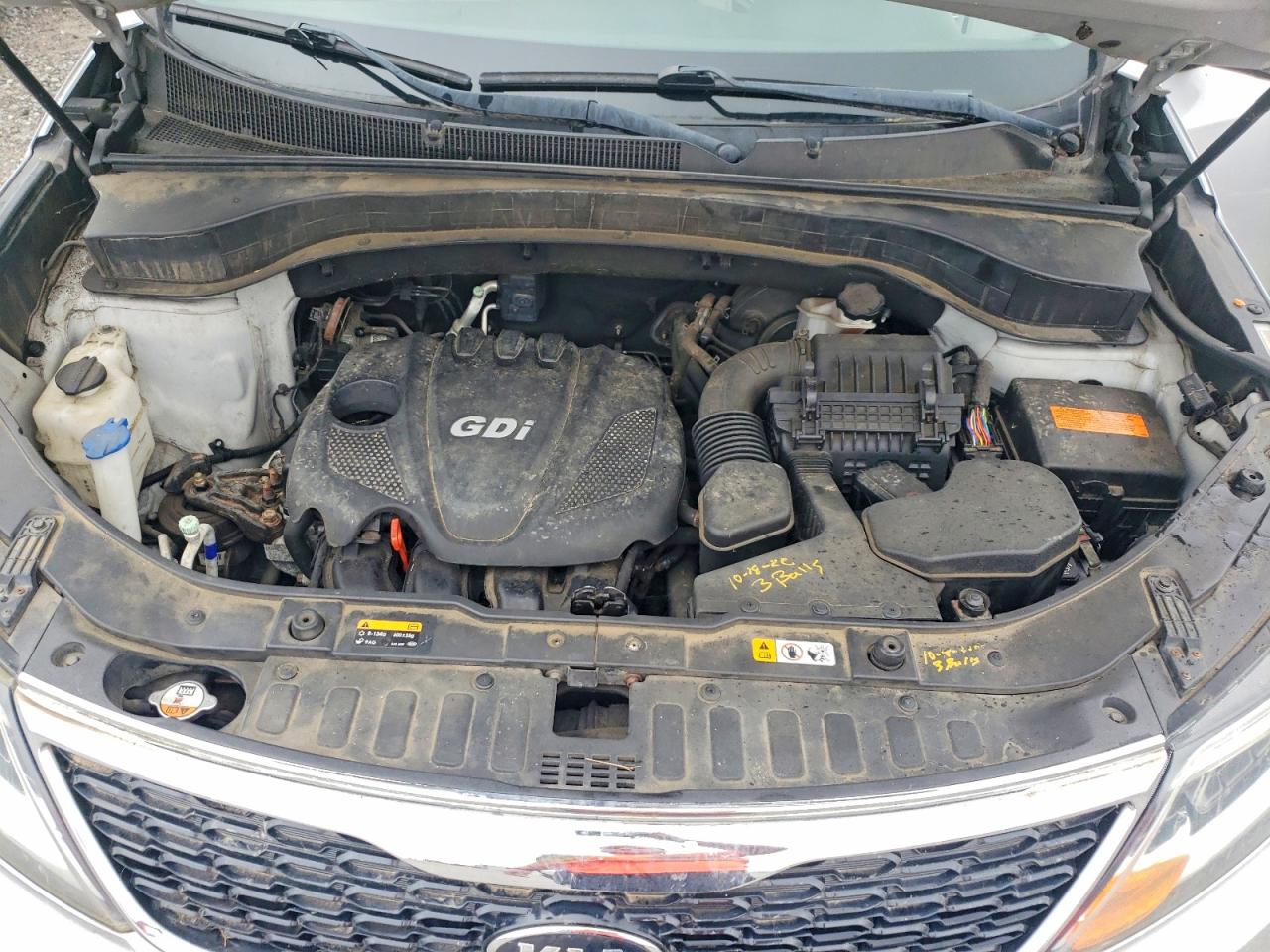 2015 Kia Sorento Lx Silver vin: 5XYKT4A63FG573763