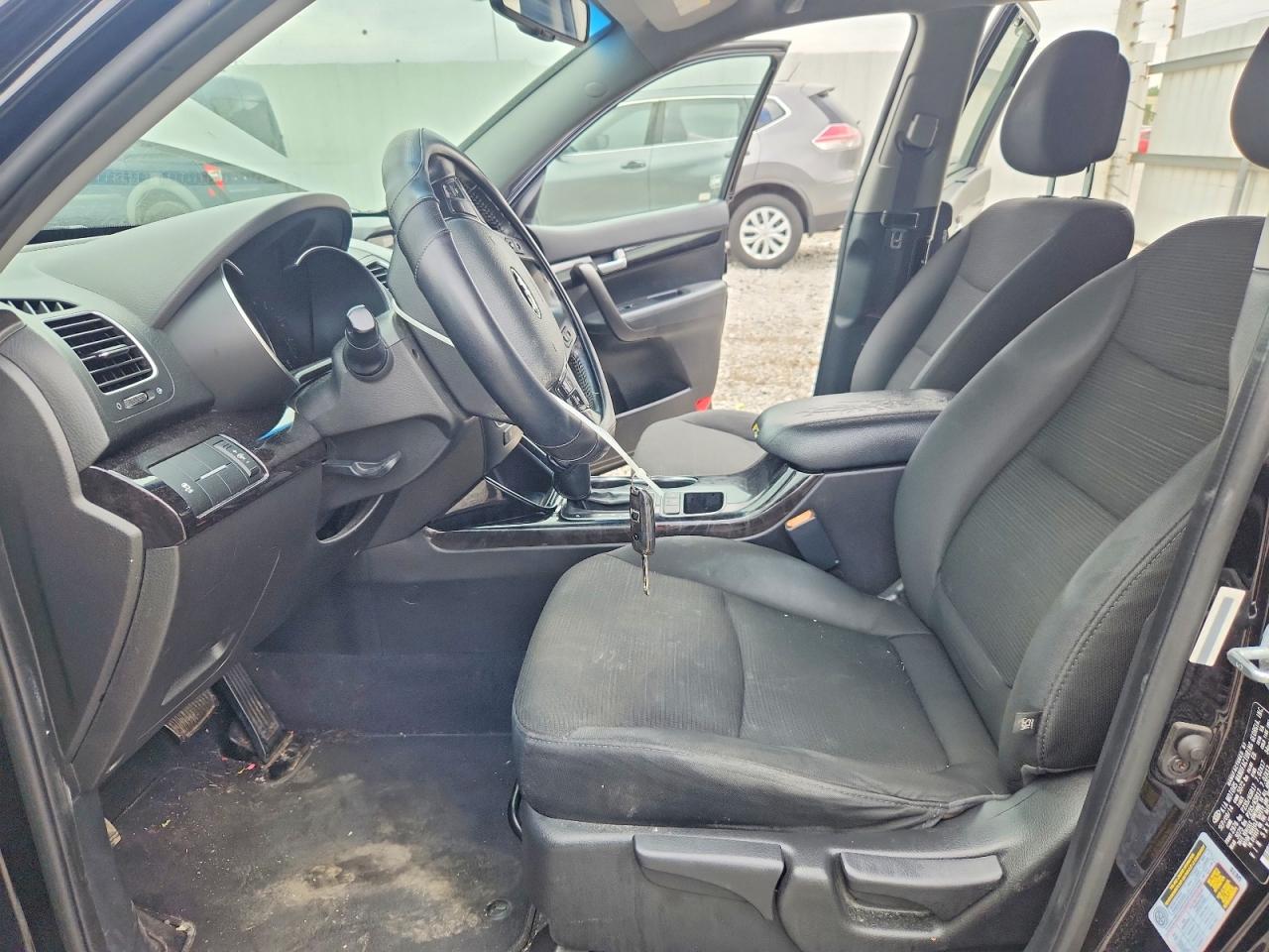 2015 Kia Sorento Lx Black vin: 5XYKT4A63FG634867