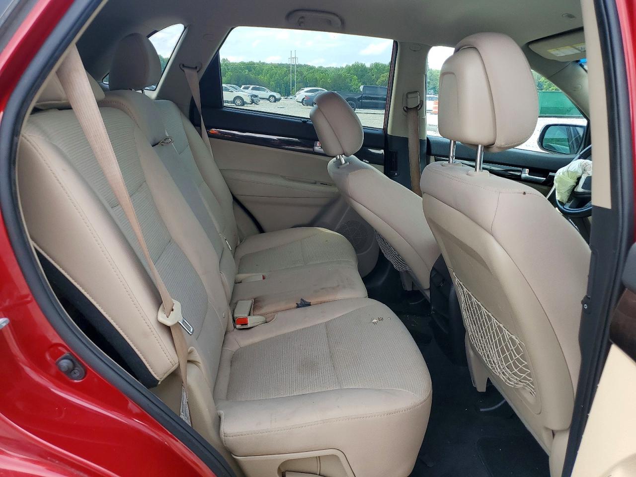 2015 Kia Sorento Lx Burgundy vin: 5XYKT4A63FG638207