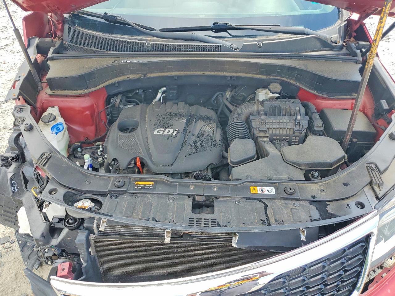 2015 Kia Sorento Lx Burgundy vin: 5XYKT4A63FG638207