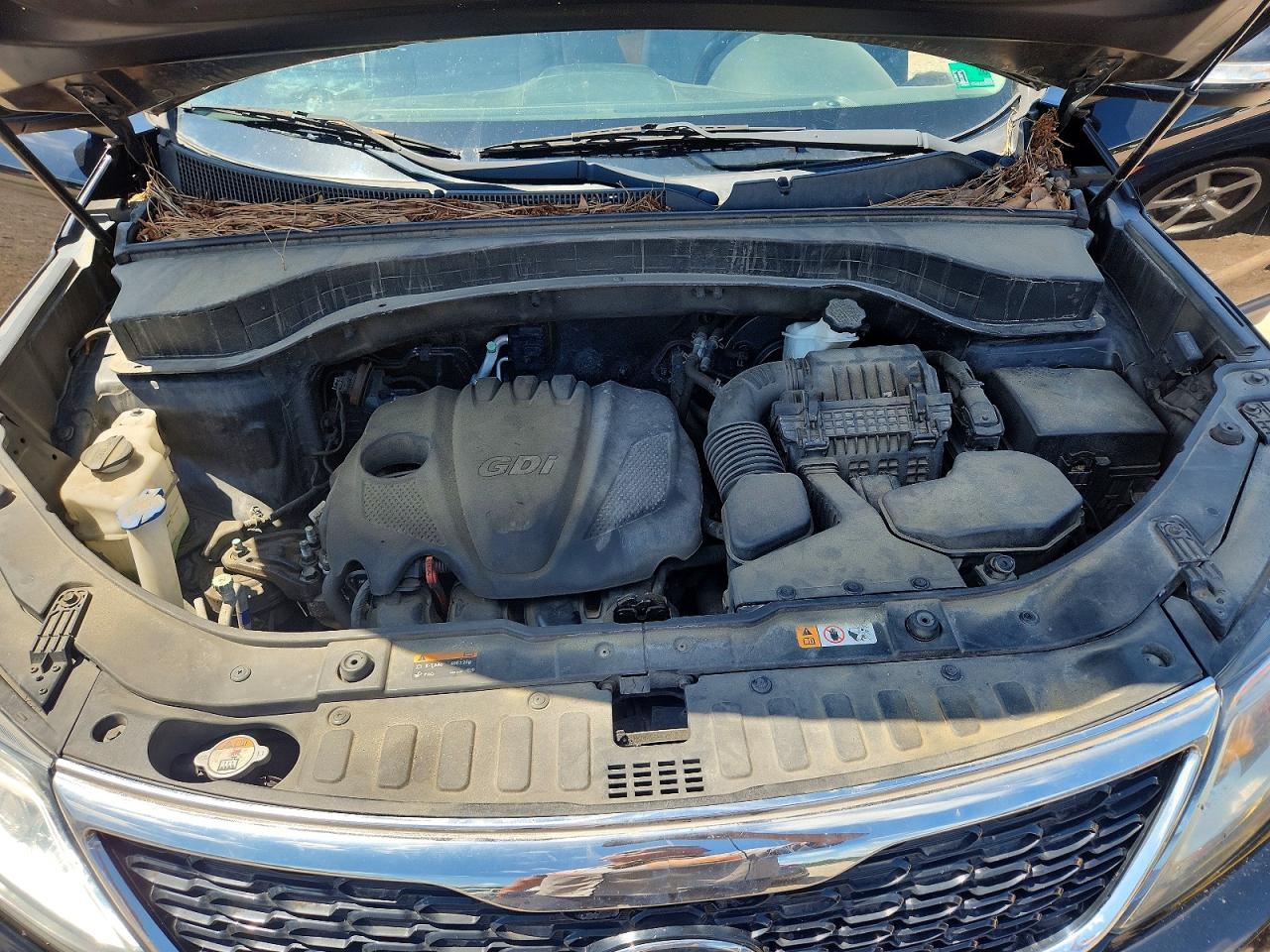 2015 Kia Sorento Lx Черный vin: 5XYKT4A63FG655363