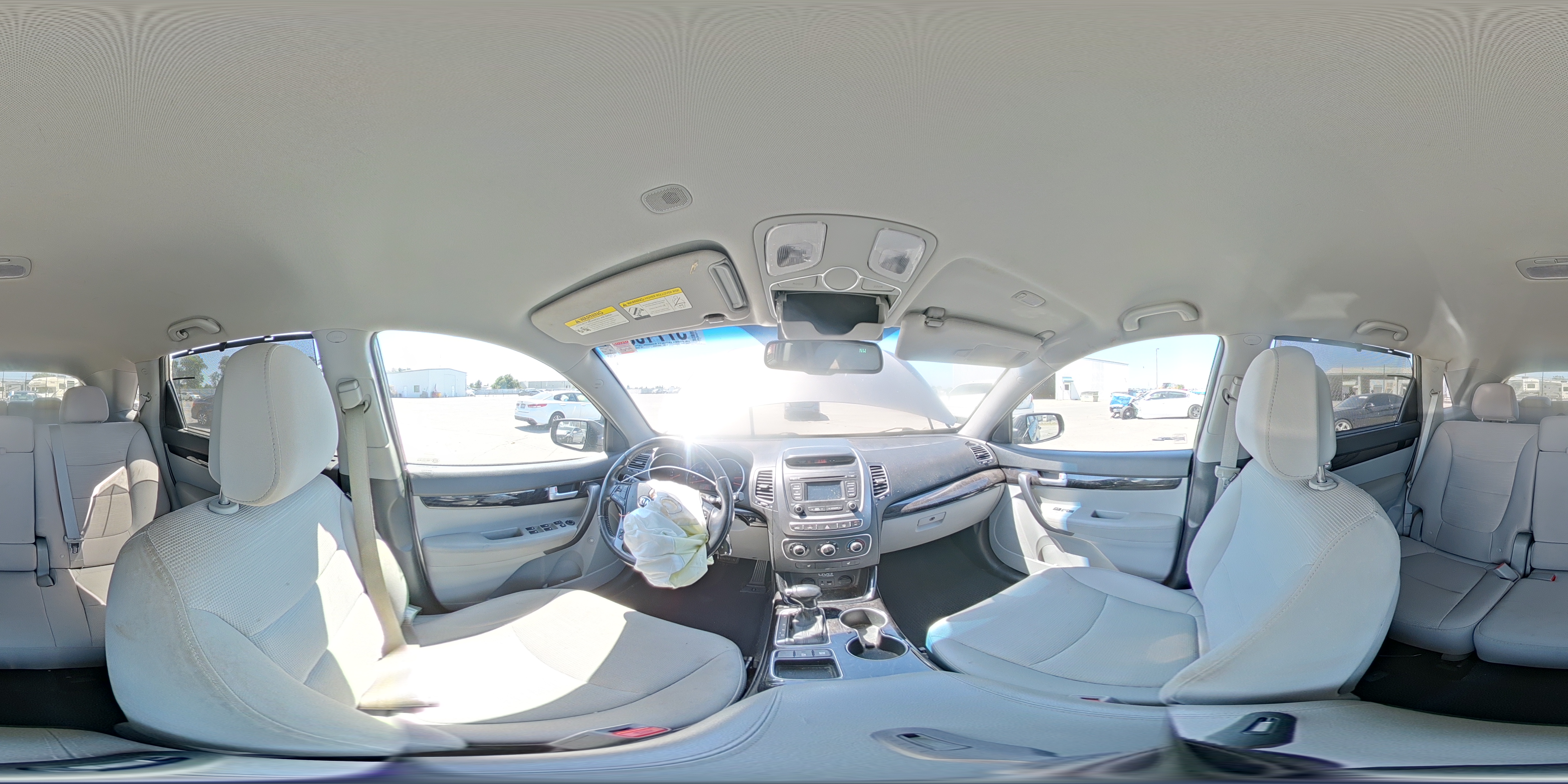2015 Kia Sorento Lx Gray vin: 5XYKT4A64FG581399