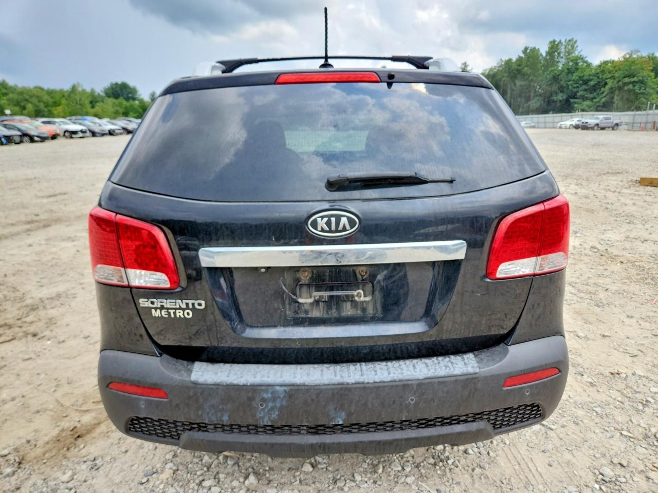 2012 Kia Sorento Black vin: 5XYKT4A65CG228990