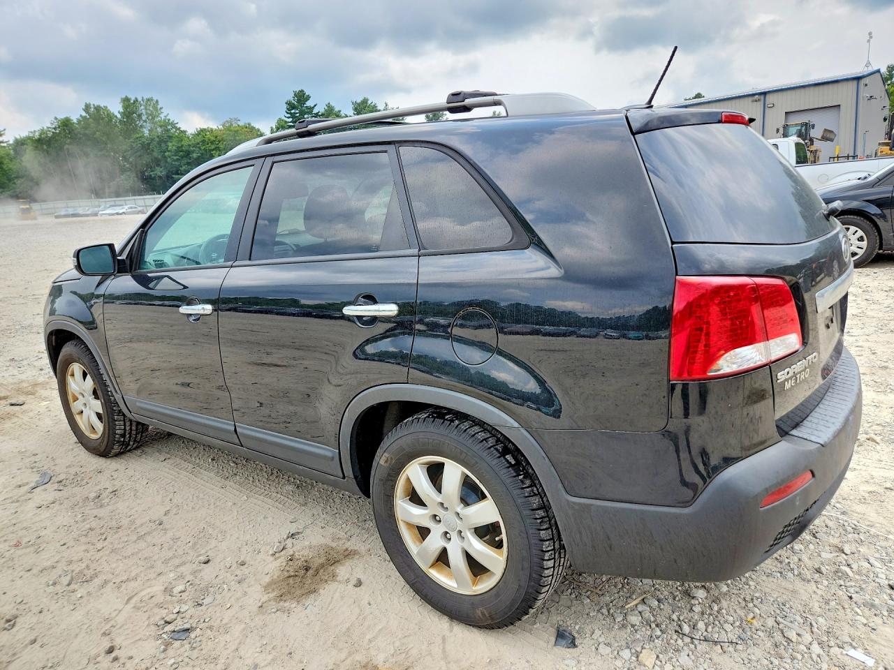 2012 Kia Sorento Black vin: 5XYKT4A65CG228990
