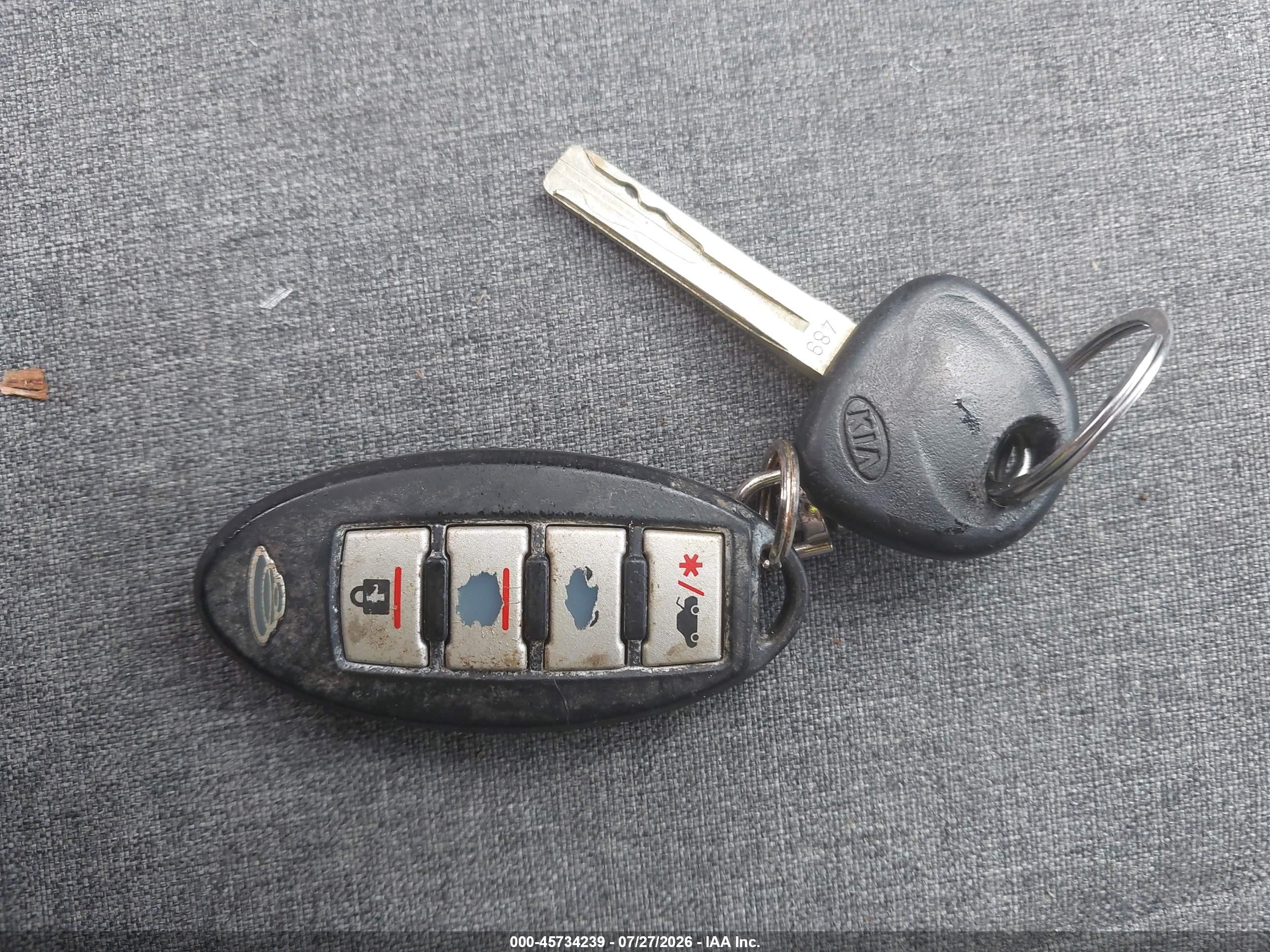 2012 Kia Sorento Lx Черный vin: 5XYKT4A65CG233252