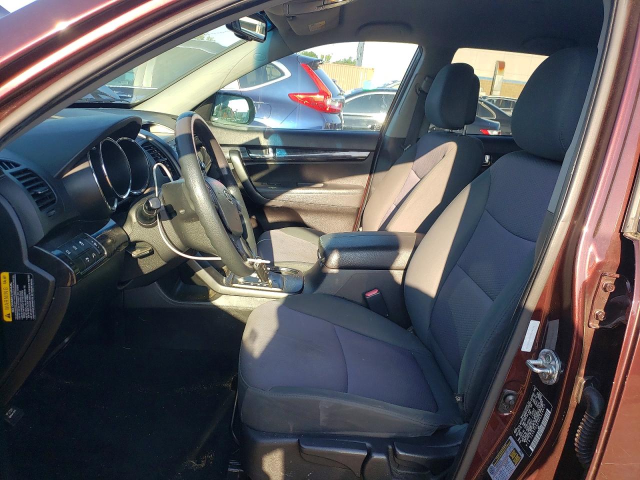 2013 Kia Sorento Lx Maroon vin: 5XYKT4A65DG329917