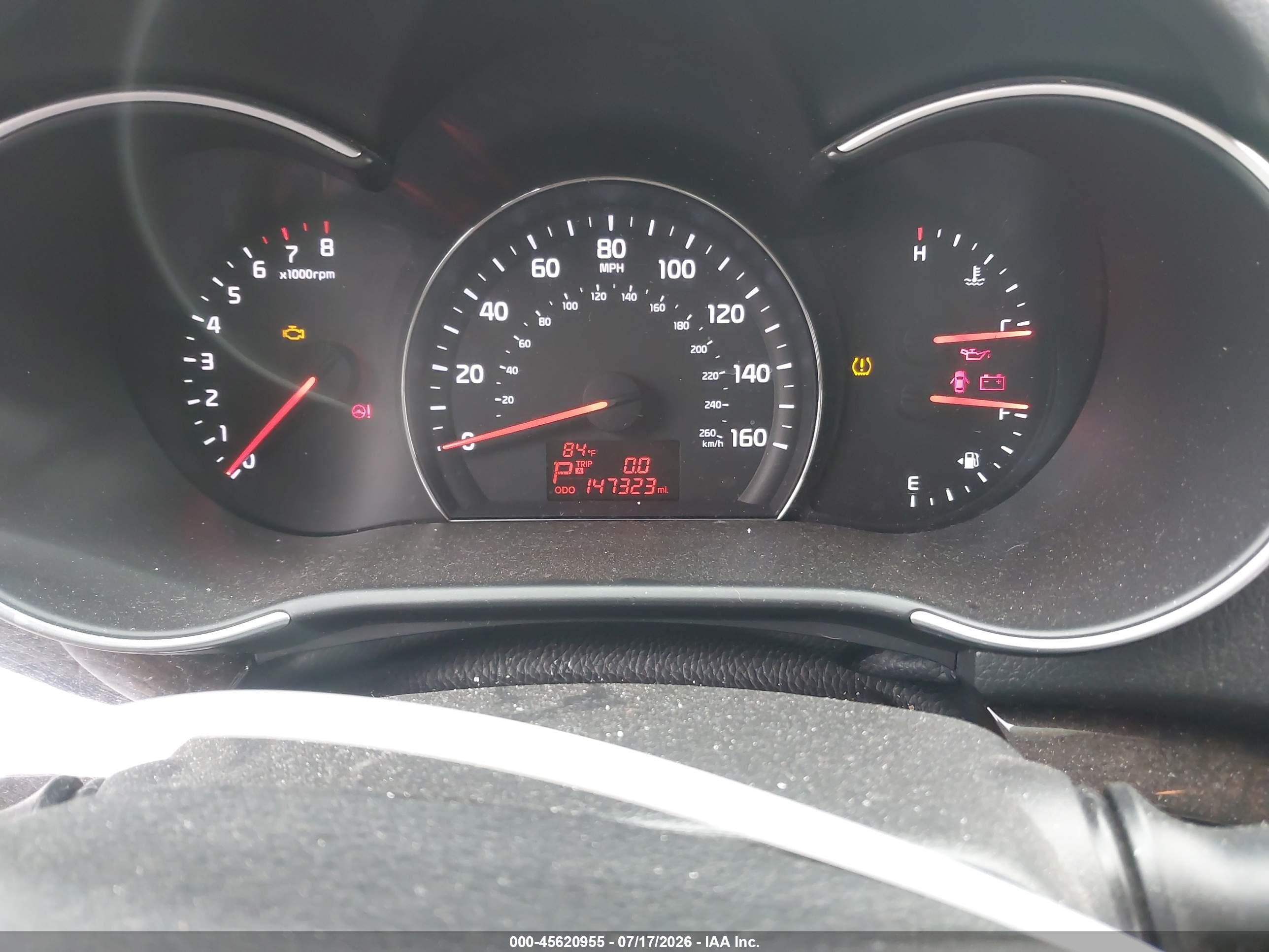 2014 Kia Sorento Lx White vin: 5XYKT4A65EG472173