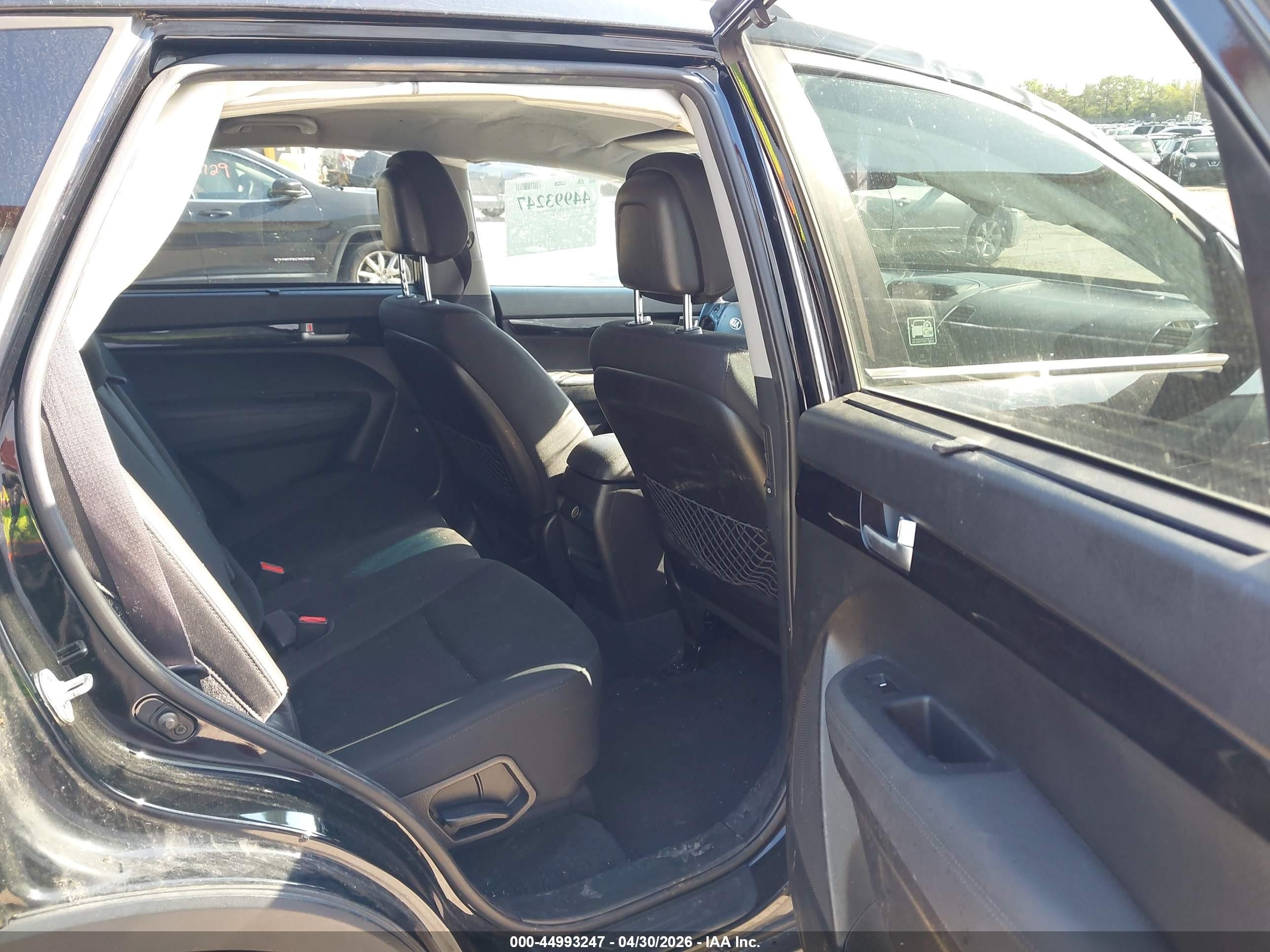 2015 Kia Sorento Lx Black vin: 5XYKT4A65FG643697