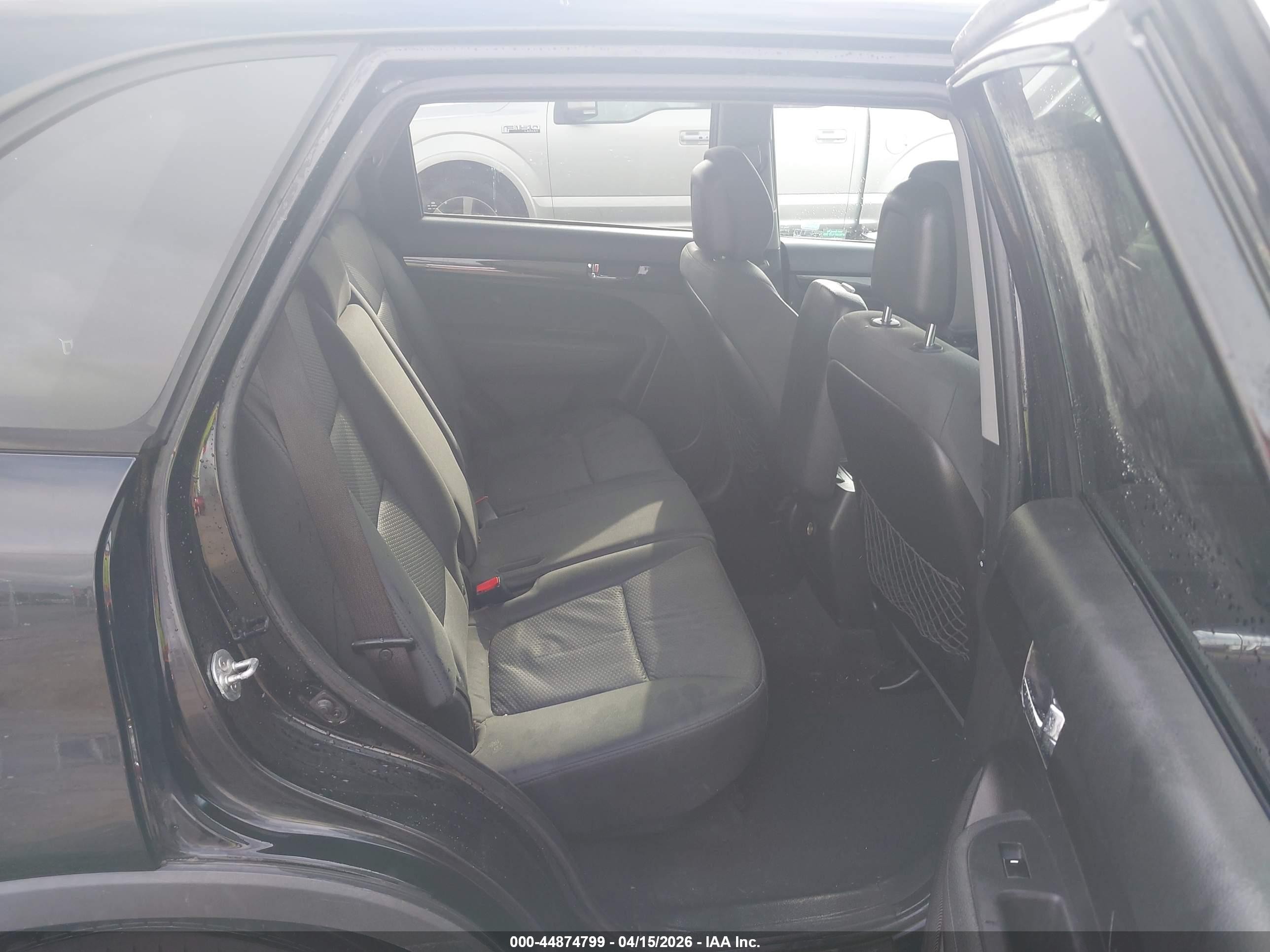 2012 Kia Sorento Lx Black vin: 5XYKT4A66CG197782