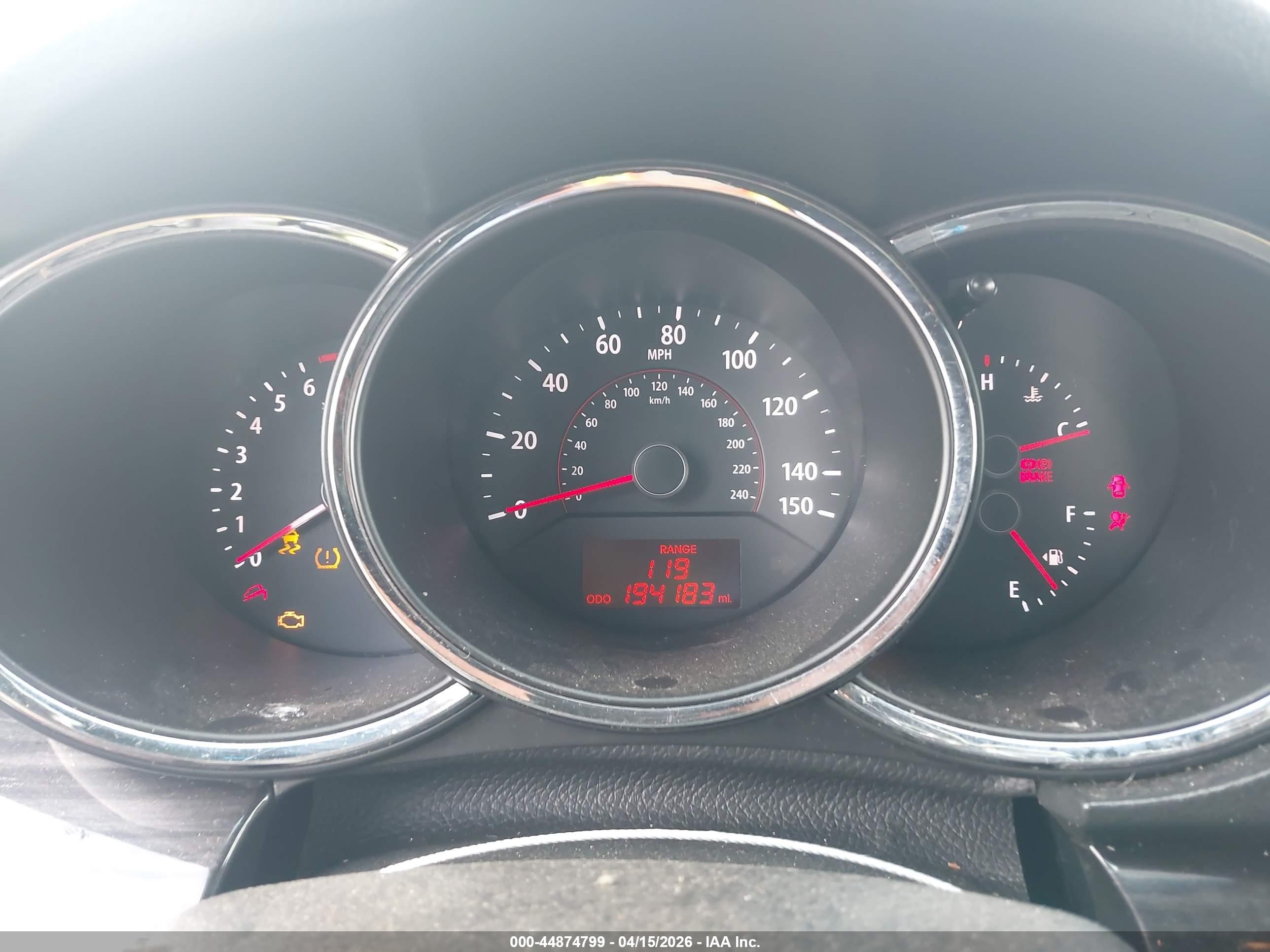 2012 Kia Sorento Lx Black vin: 5XYKT4A66CG197782