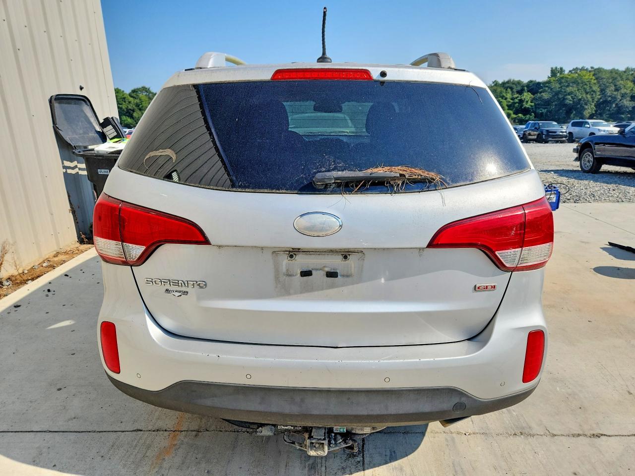 2015 Kia Sorento Lx Silver vin: 5XYKT4A67FG620325