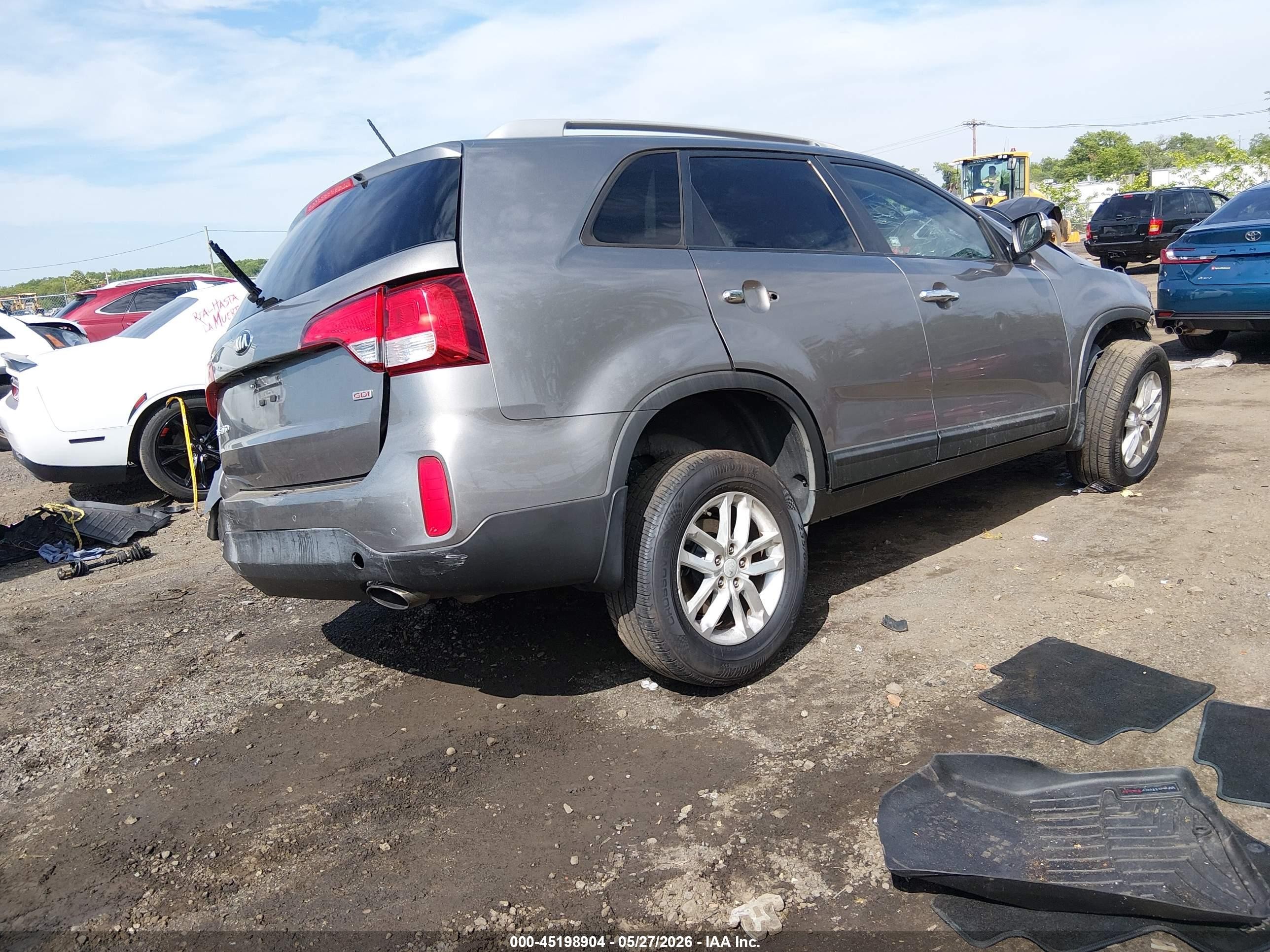 2015 Kia Sorento Lx Beige vin: 5XYKT4A67FG635584