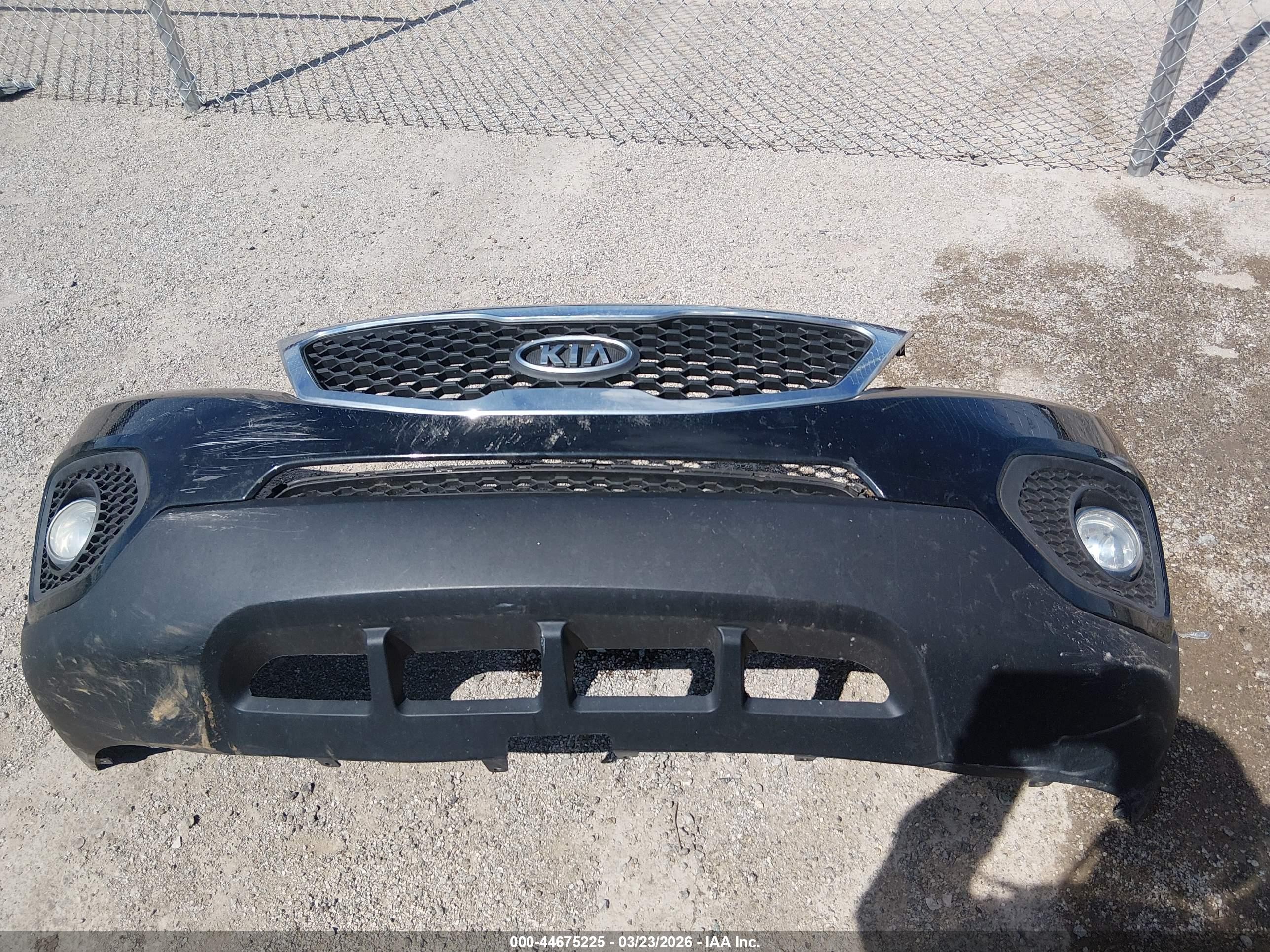 2012 Kia Sorento Lx Black vin: 5XYKT4A68CG208071