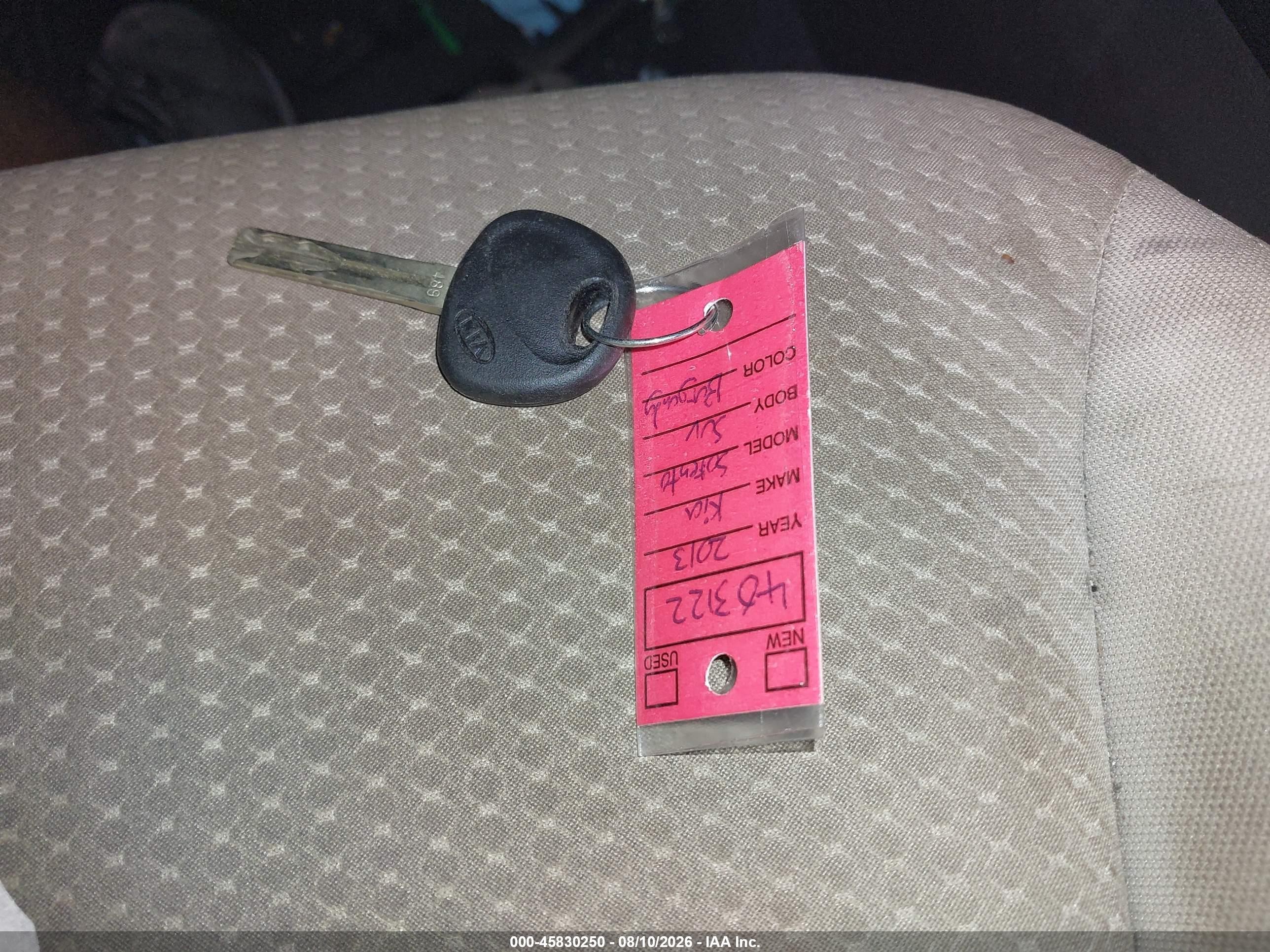 2013 Kia Sorento Lx Бордовый vin: 5XYKT4A68DG403122