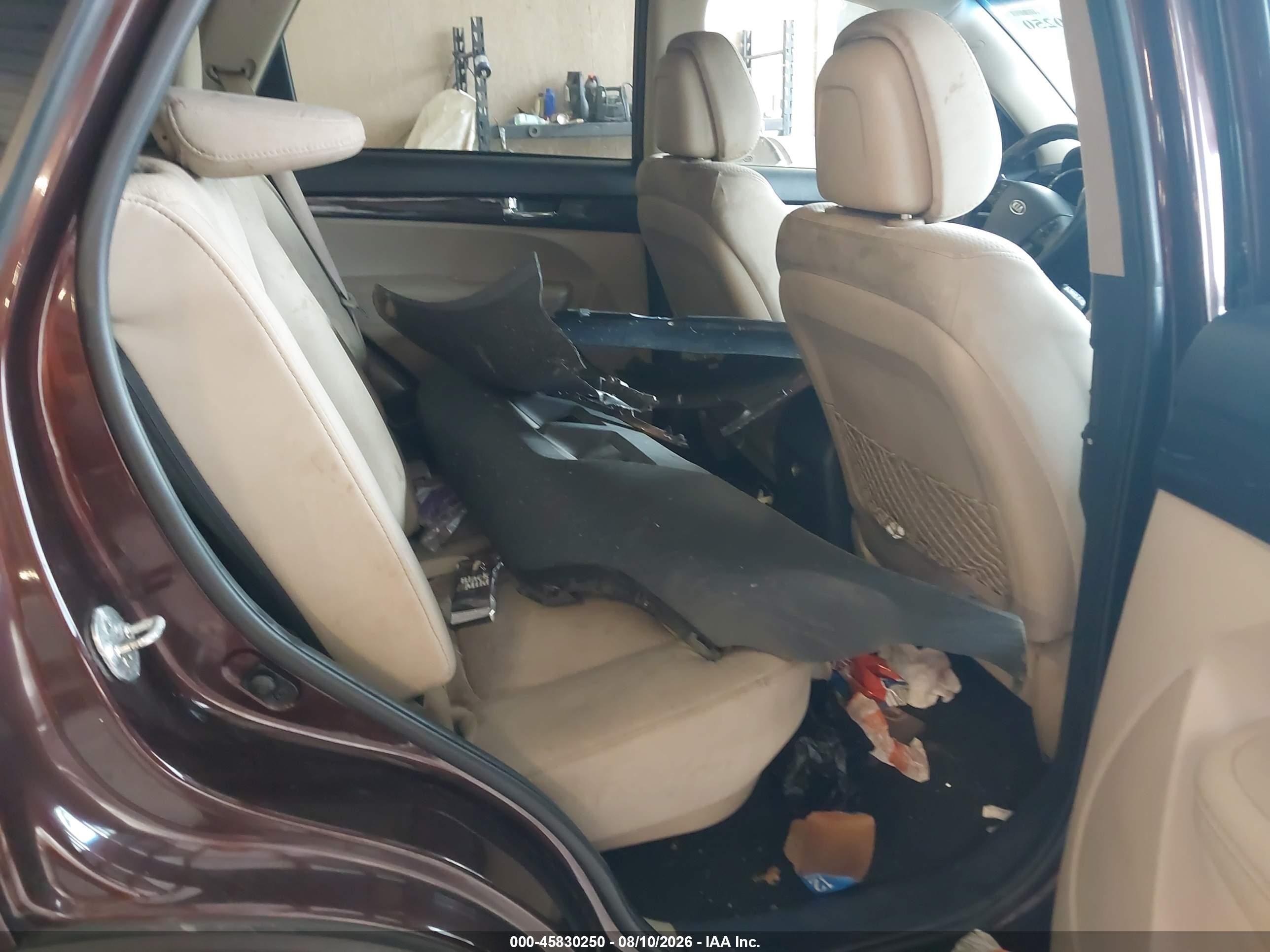 2013 Kia Sorento Lx Бордовый vin: 5XYKT4A68DG403122