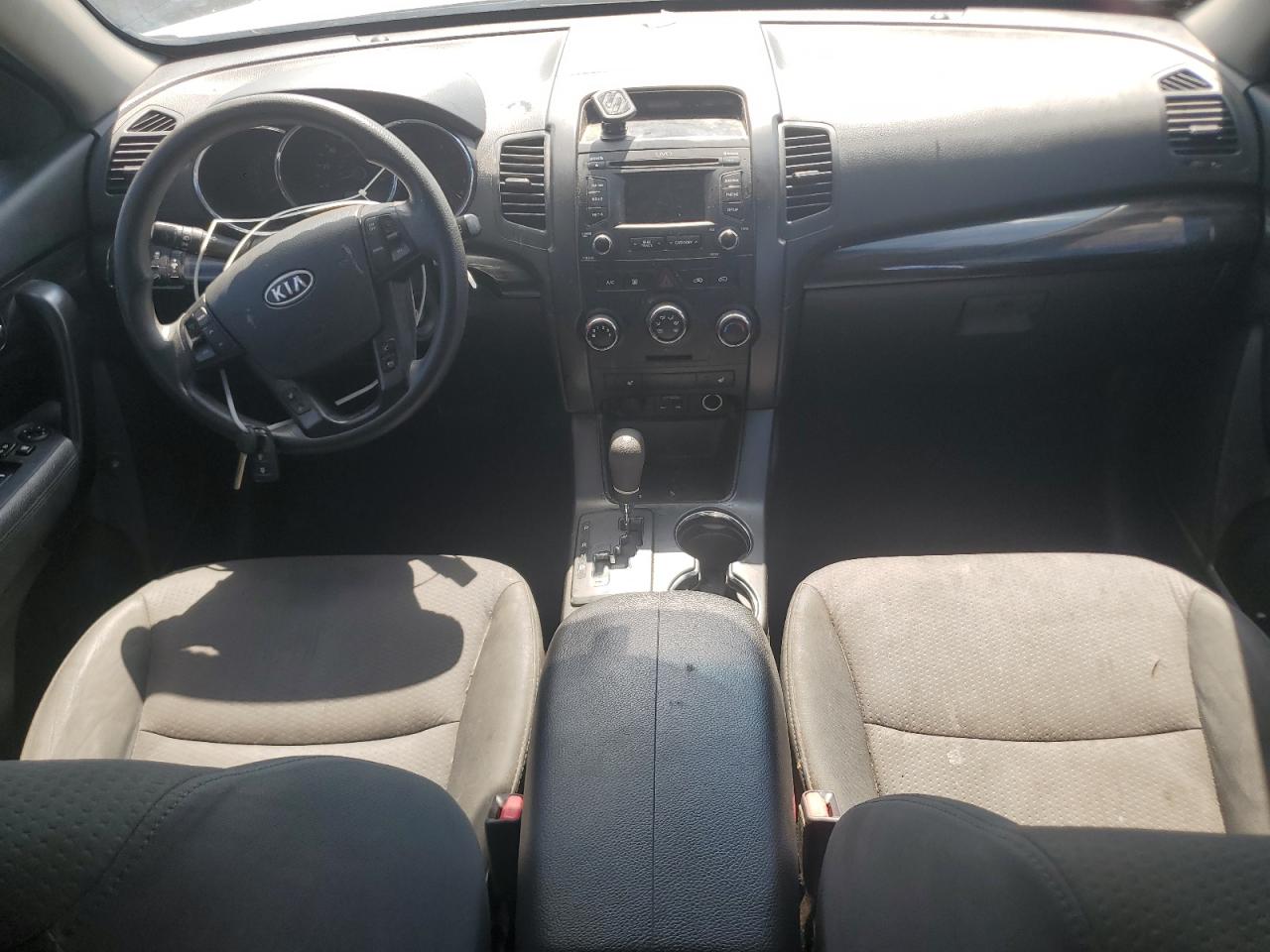 2013 Kia Sorento Lx Silver vin: 5XYKT4A68DG414735