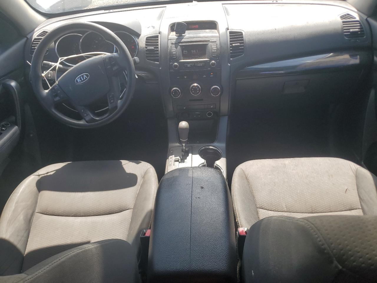 2013 Kia Sorento Lx Silver vin: 5XYKT4A68DG414735