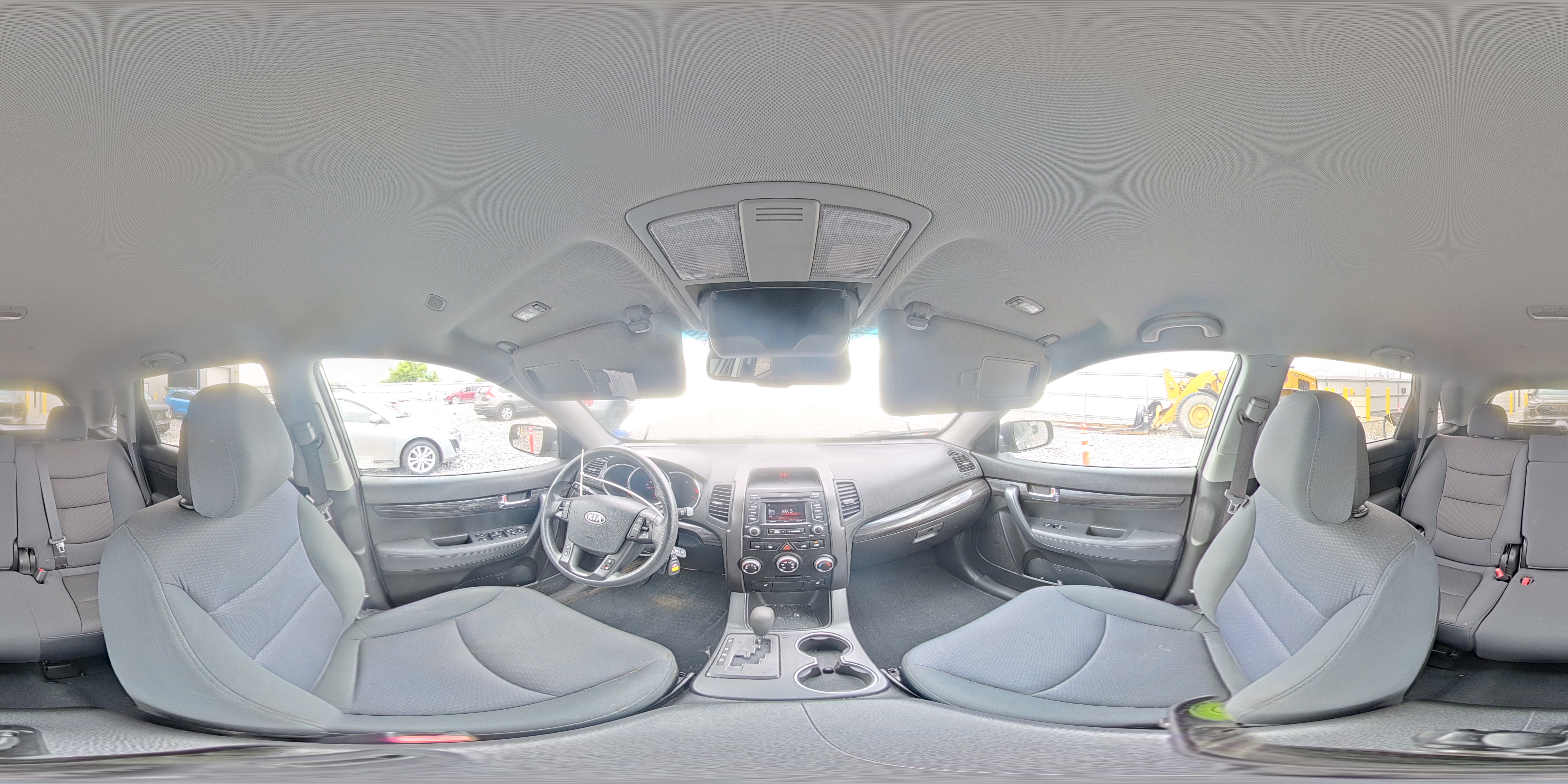 2013 Kia Sorento Lx Gray vin: 5XYKT4A68DG421507
