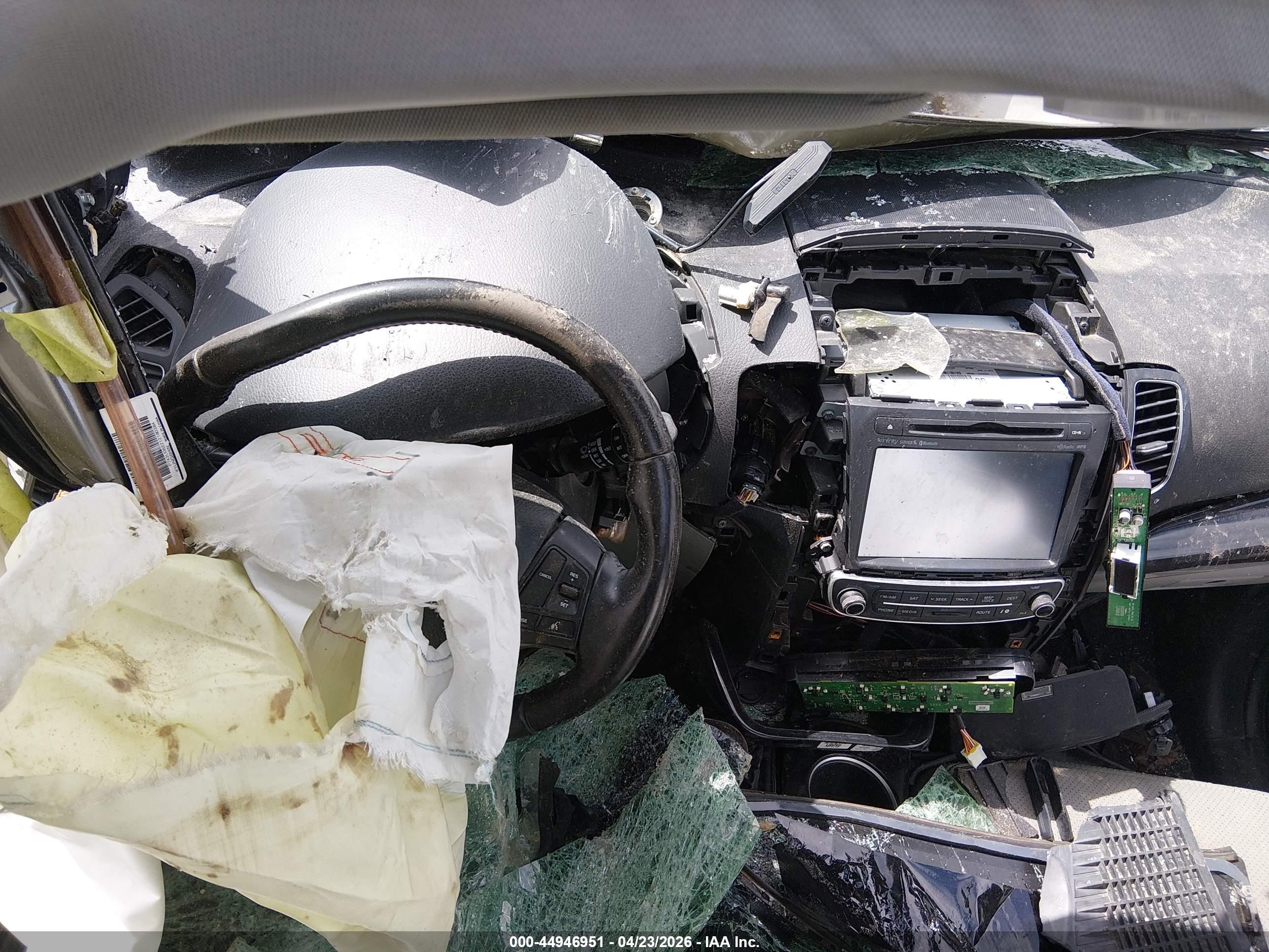2014 Kia Sorento Lx Gray vin: 5XYKT4A68EG446876