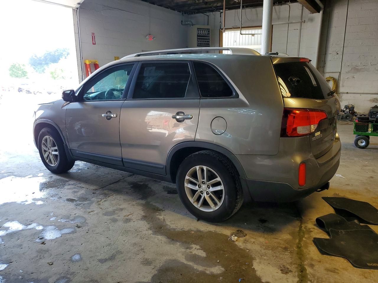 2014 Kia Sorento Lx Gray vin: 5XYKT4A68EG509135