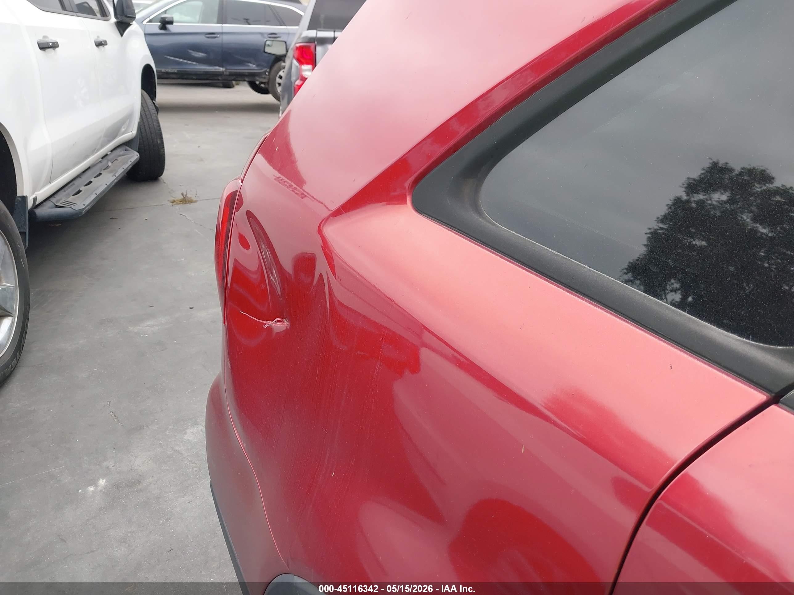 2015 Kia Sorento Lx Red vin: 5XYKT4A68FG657142