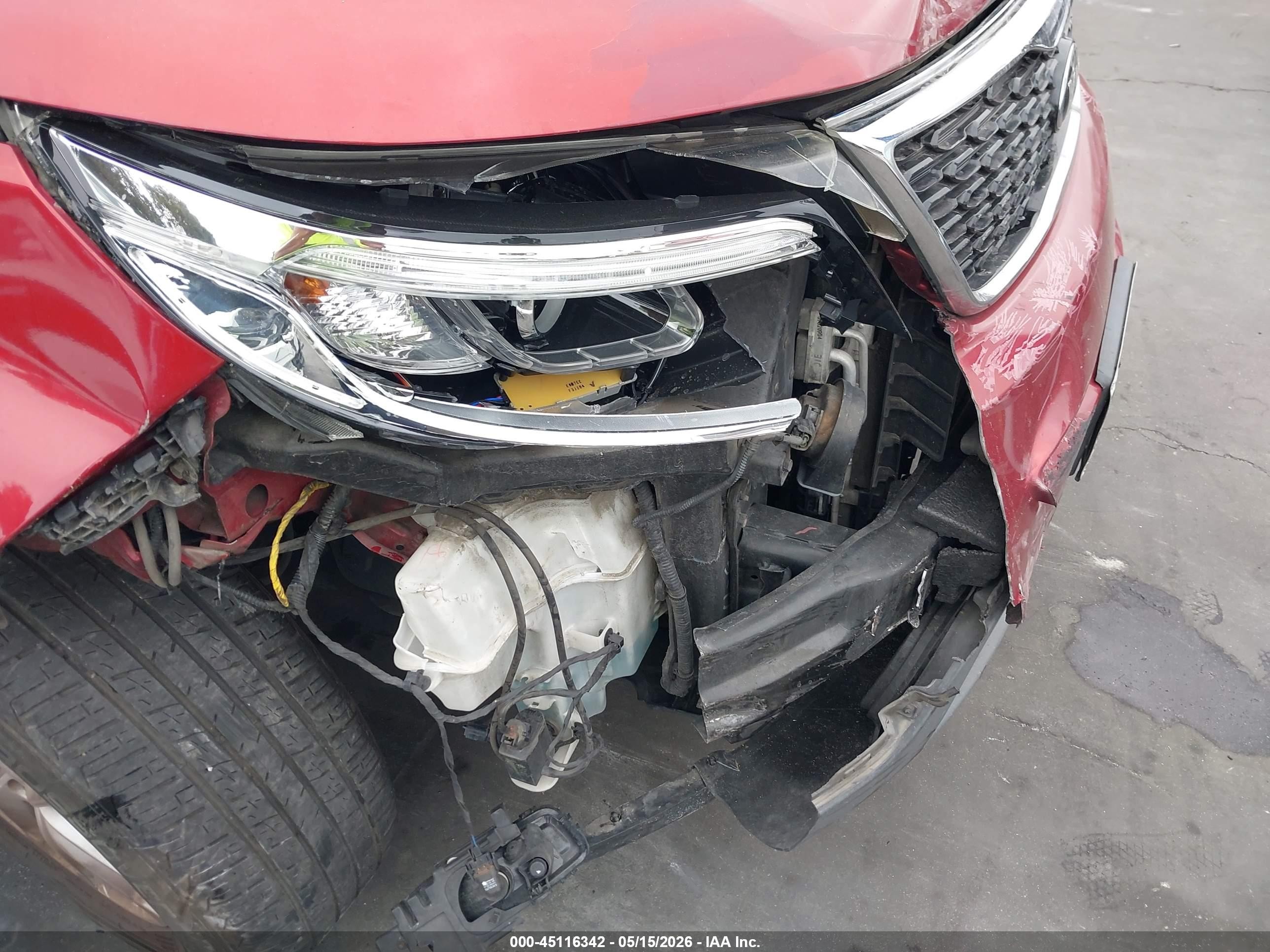 2015 Kia Sorento Lx Red vin: 5XYKT4A68FG657142