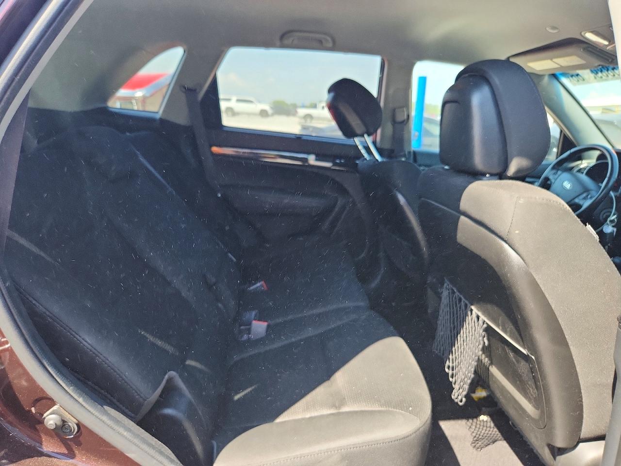 2015 Kia Sorento Lx Burgundy vin: 5XYKT4A68FG658923