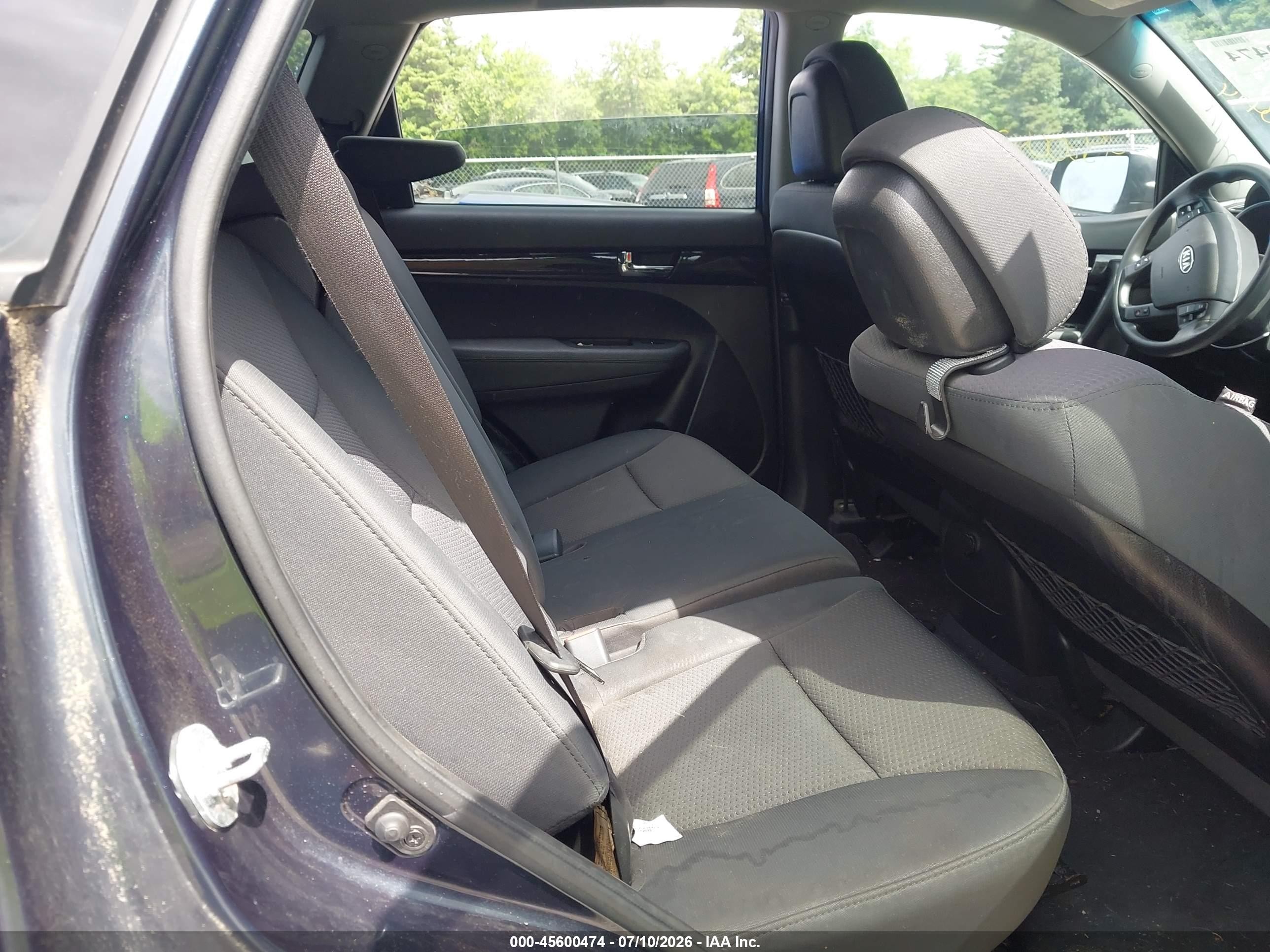 2013 Kia Sorento Lx Blue vin: 5XYKT4A69DG334165