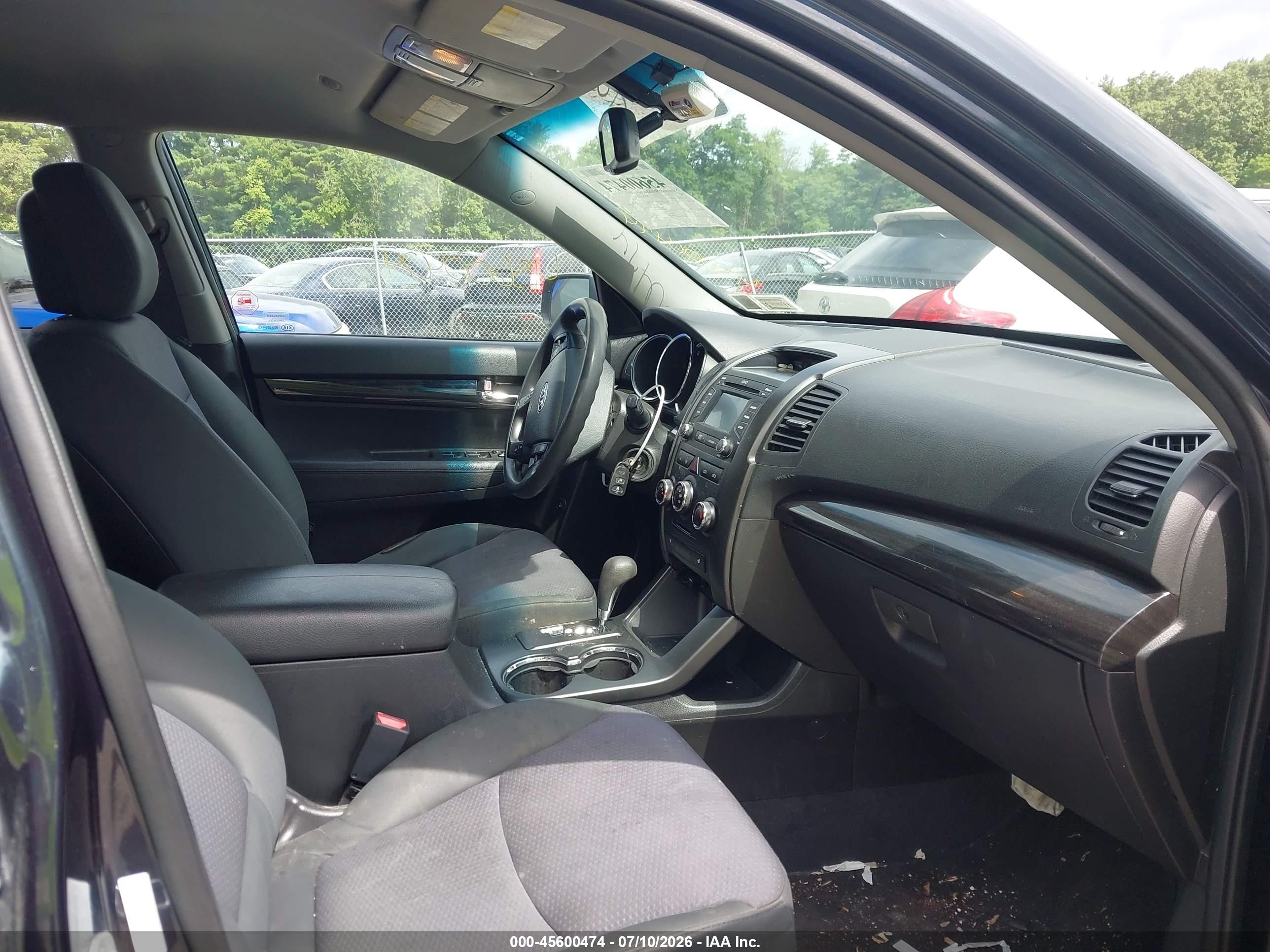 2013 Kia Sorento Lx Blue vin: 5XYKT4A69DG334165