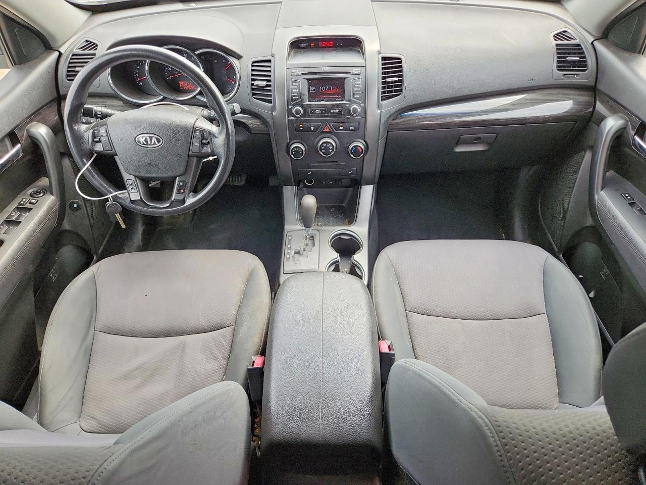 2013 Kia Sorento Lx Gray vin: 5XYKT4A69DG382040