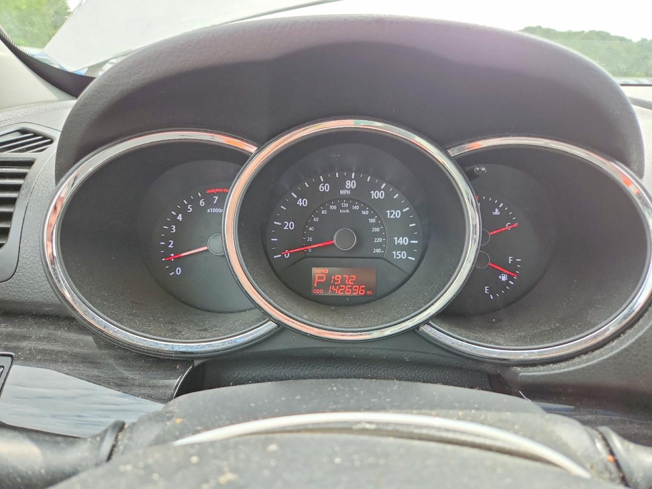 2013 Kia Sorento Lx Gray vin: 5XYKT4A69DG382040