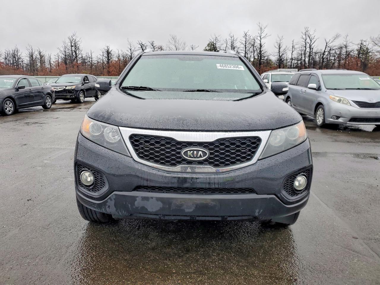 2013 Kia Sorento Lx Черный vin: 5XYKT4A69DG398951