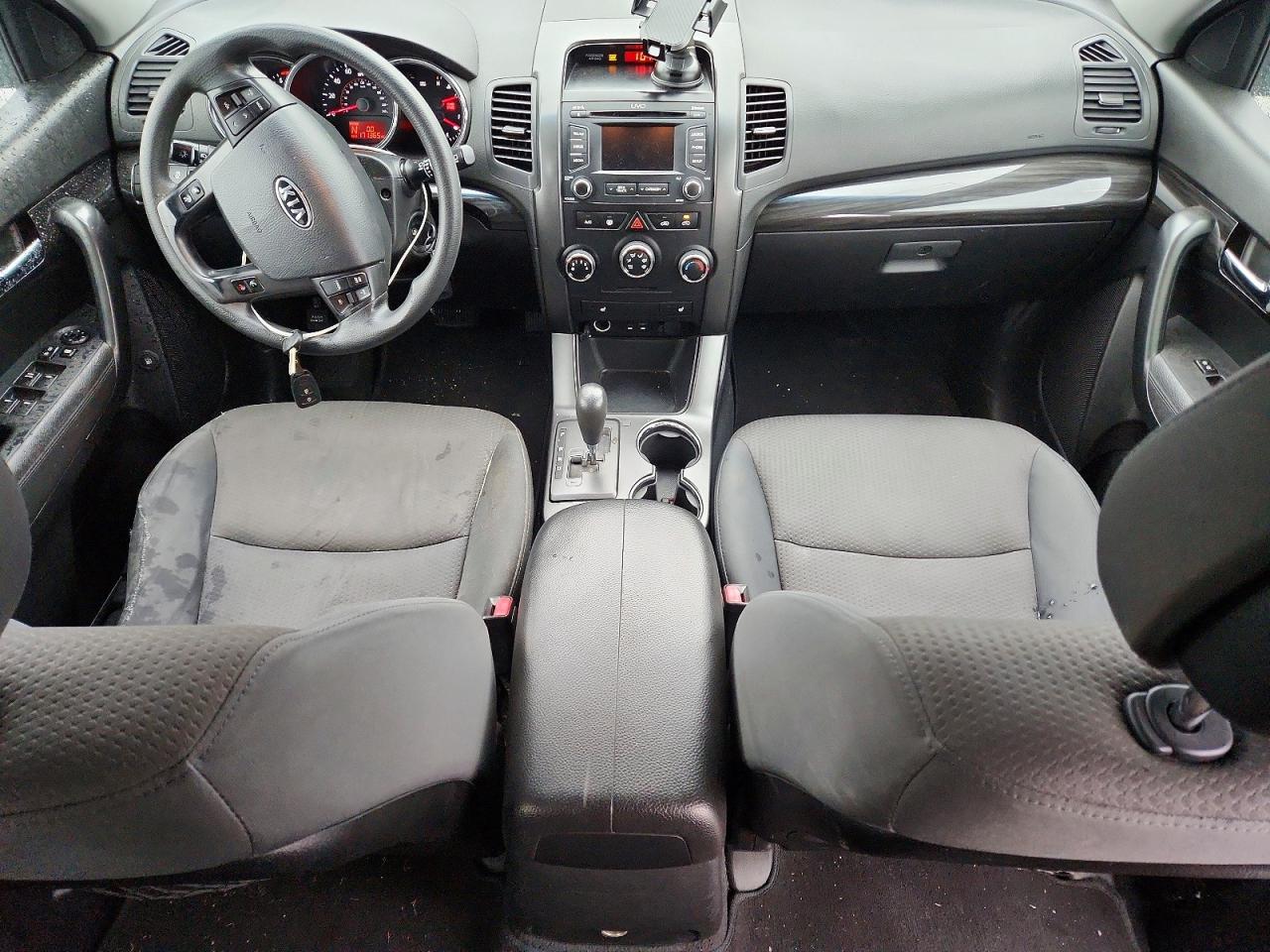 2013 Kia Sorento Lx Черный vin: 5XYKT4A69DG398951