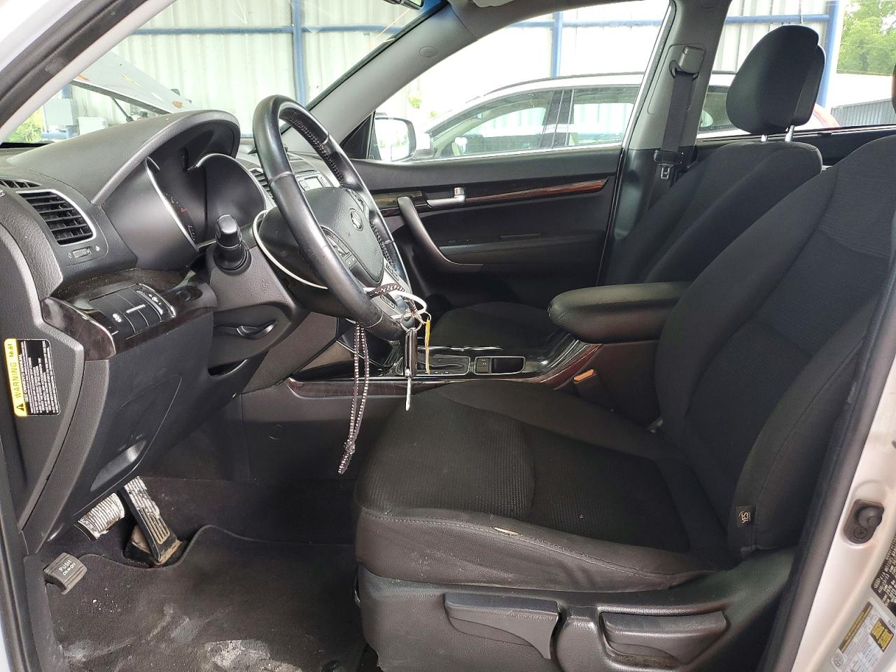 2014 Kia Sorento Lx Silver vin: 5XYKT4A69EG506888