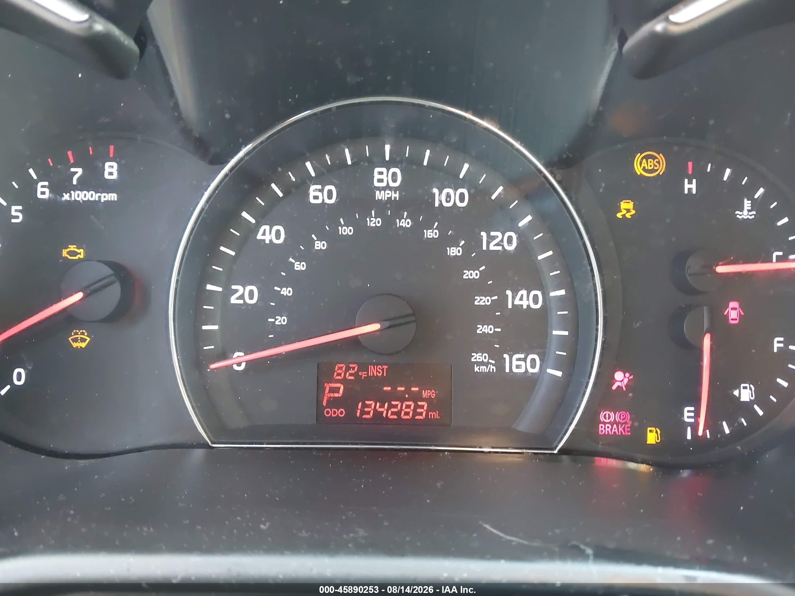 2014 Kia Sorento Lx Blue vin: 5XYKT4A69EG525540
