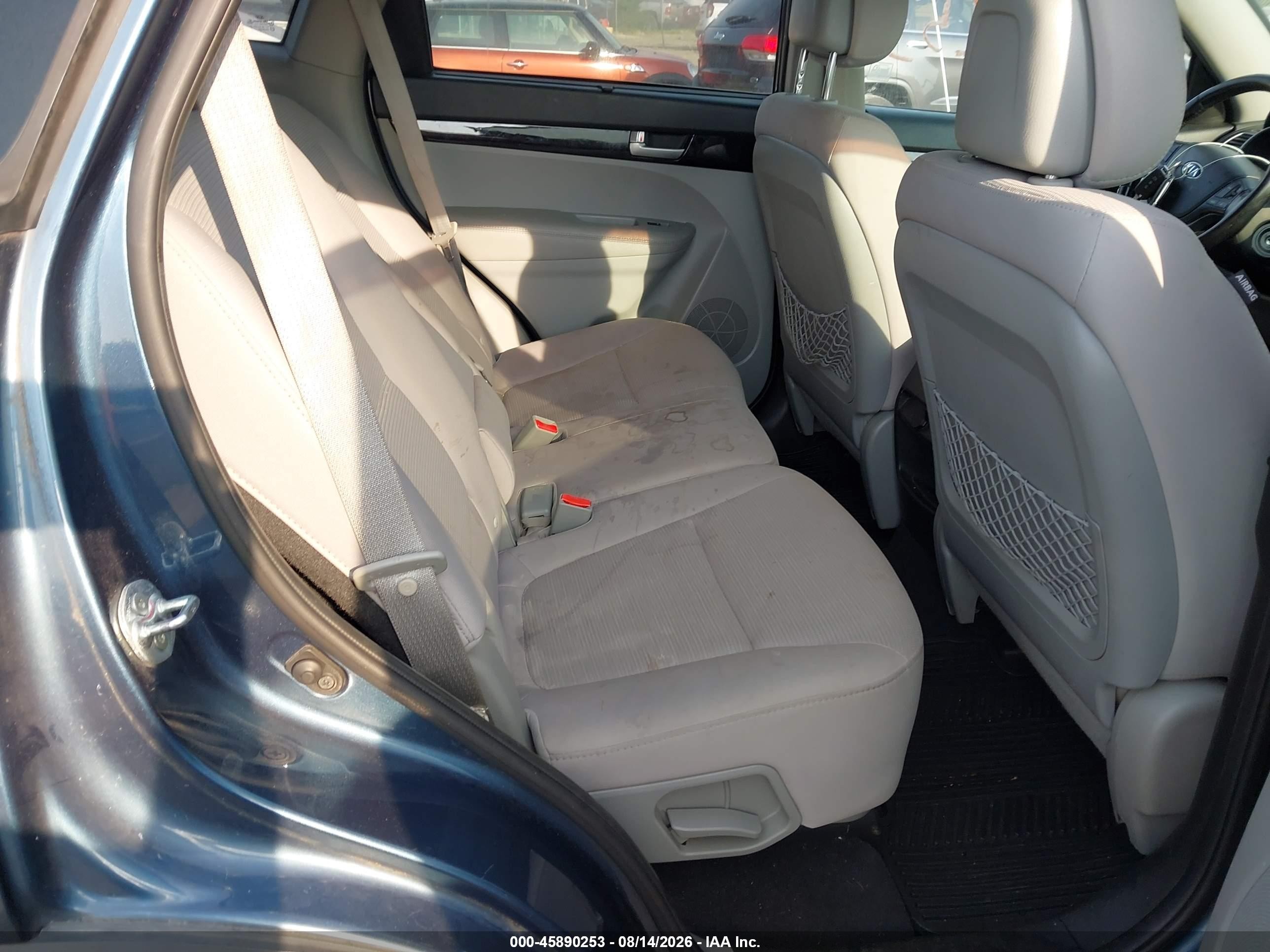 2014 Kia Sorento Lx Blue vin: 5XYKT4A69EG525540