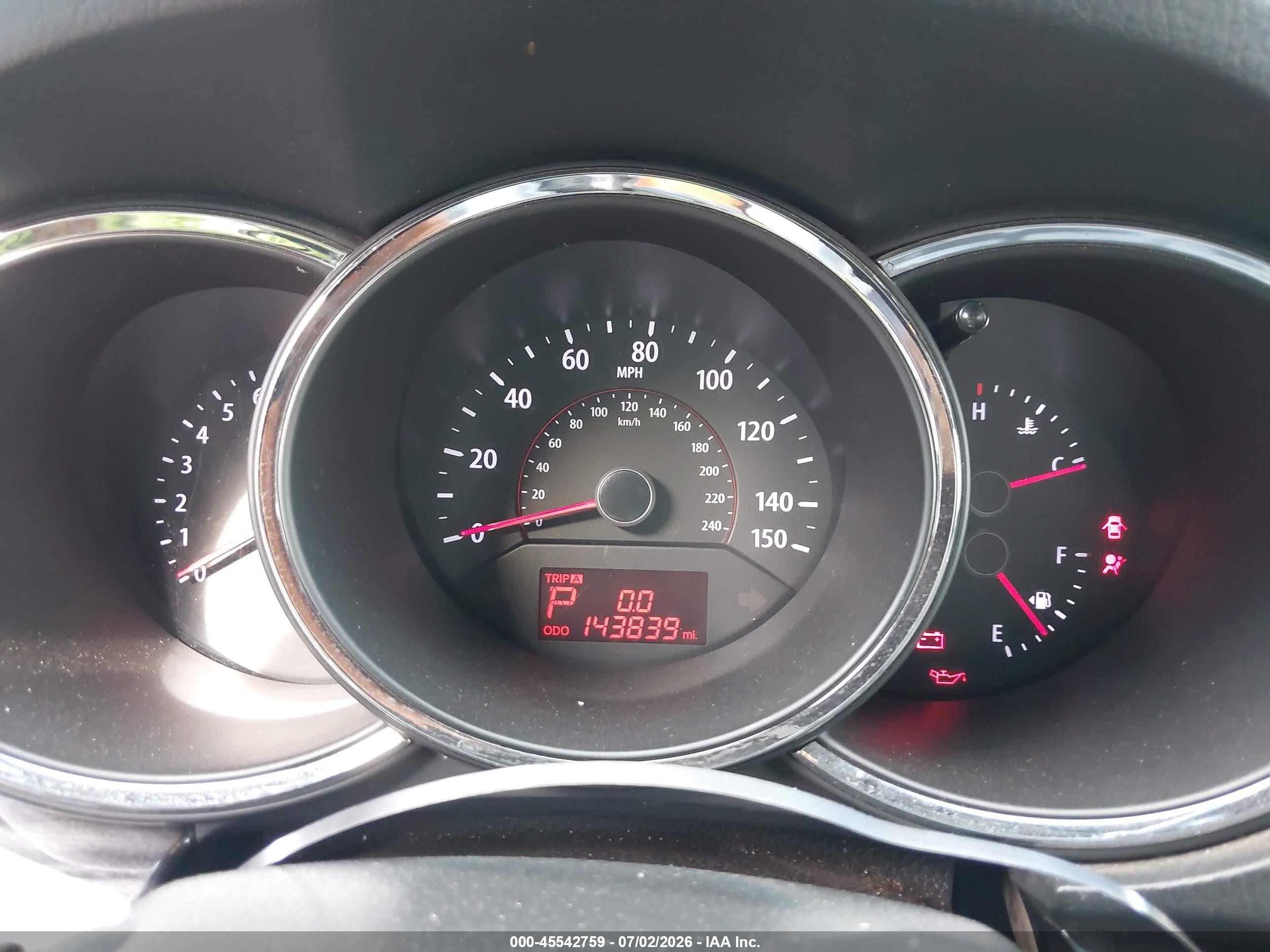 2012 Kia Sorento Lx Black vin: 5XYKT4A6XCG260673